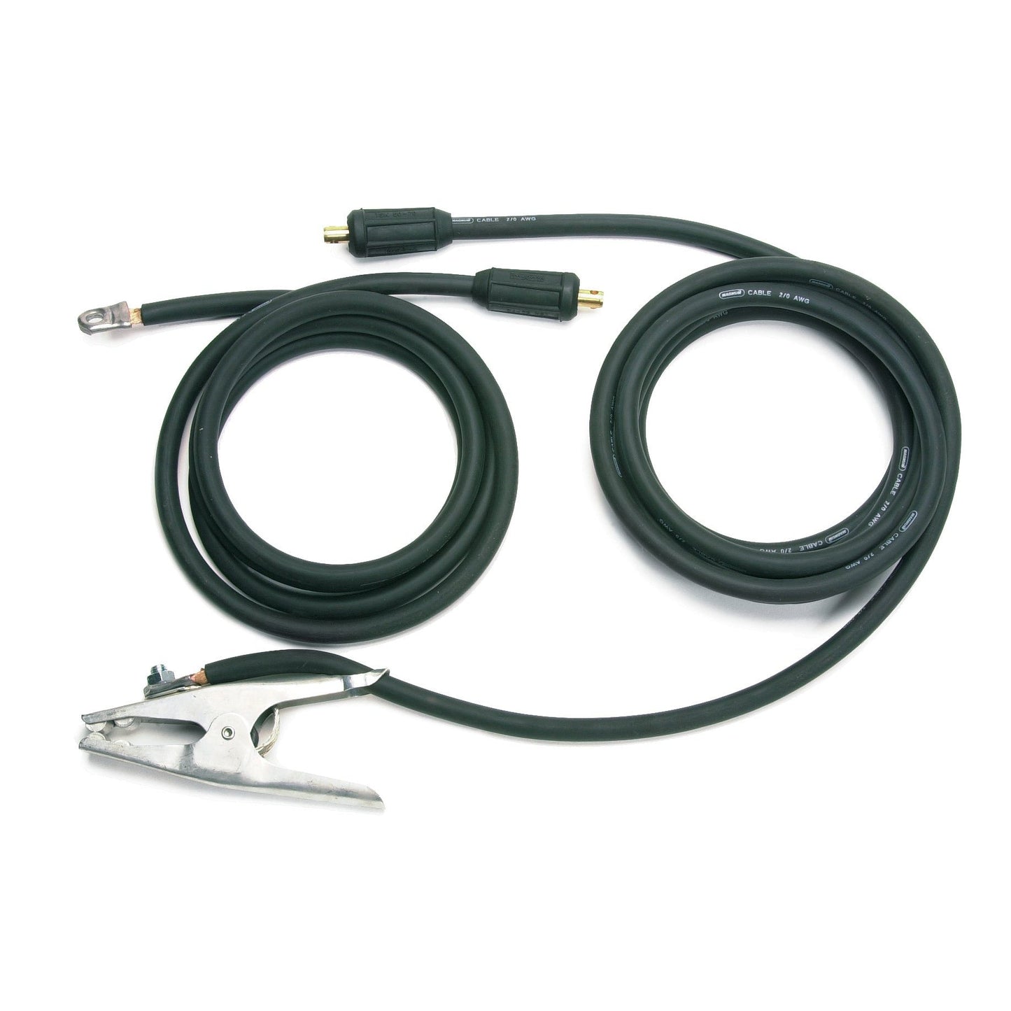 Lincoln Work and Wire Feeder 2/0 Weld Cable (10 ft) Package - K1803-1