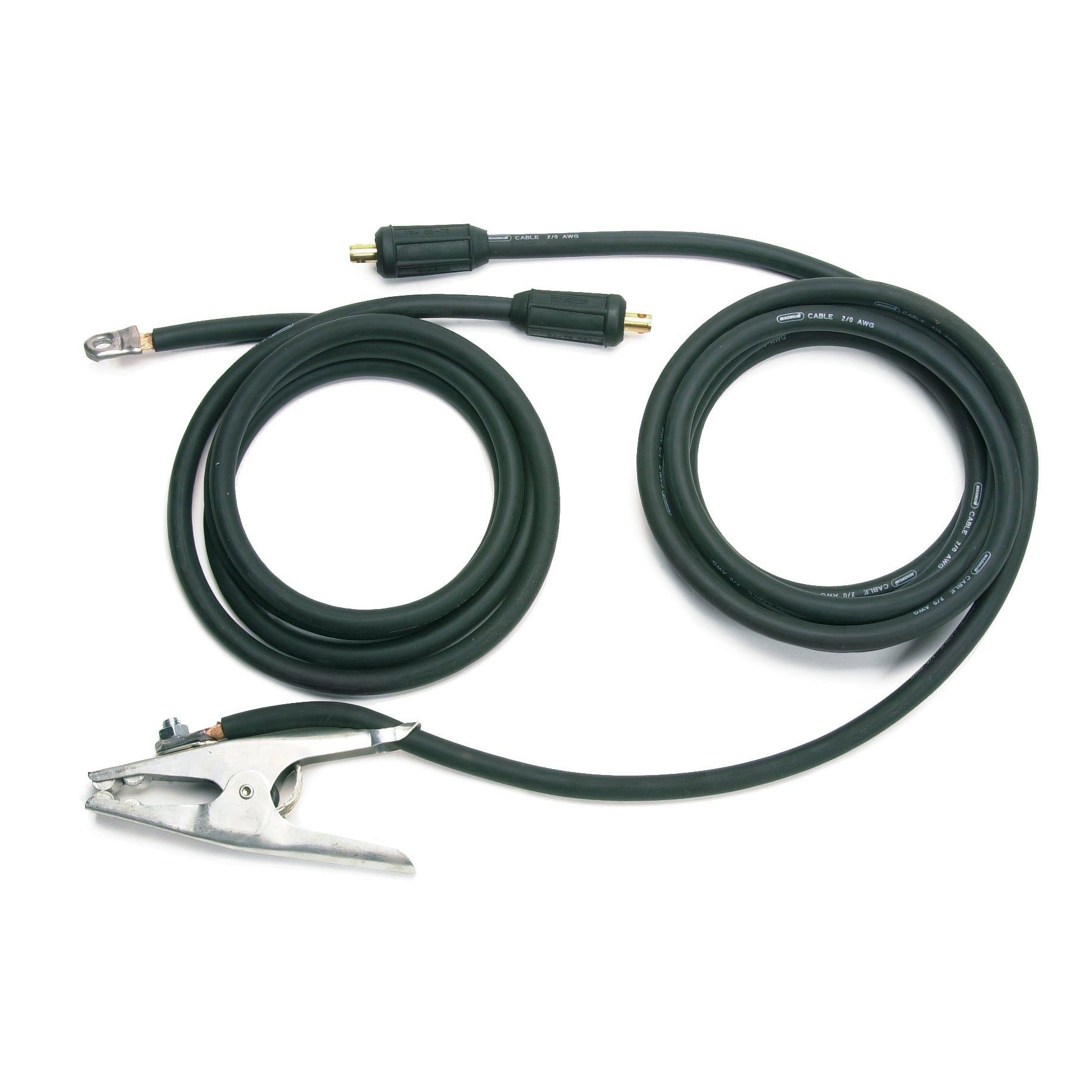 Lincoln Work and Wire Feeder 2/0 Weld Cable (10 ft) Package - K1803-1