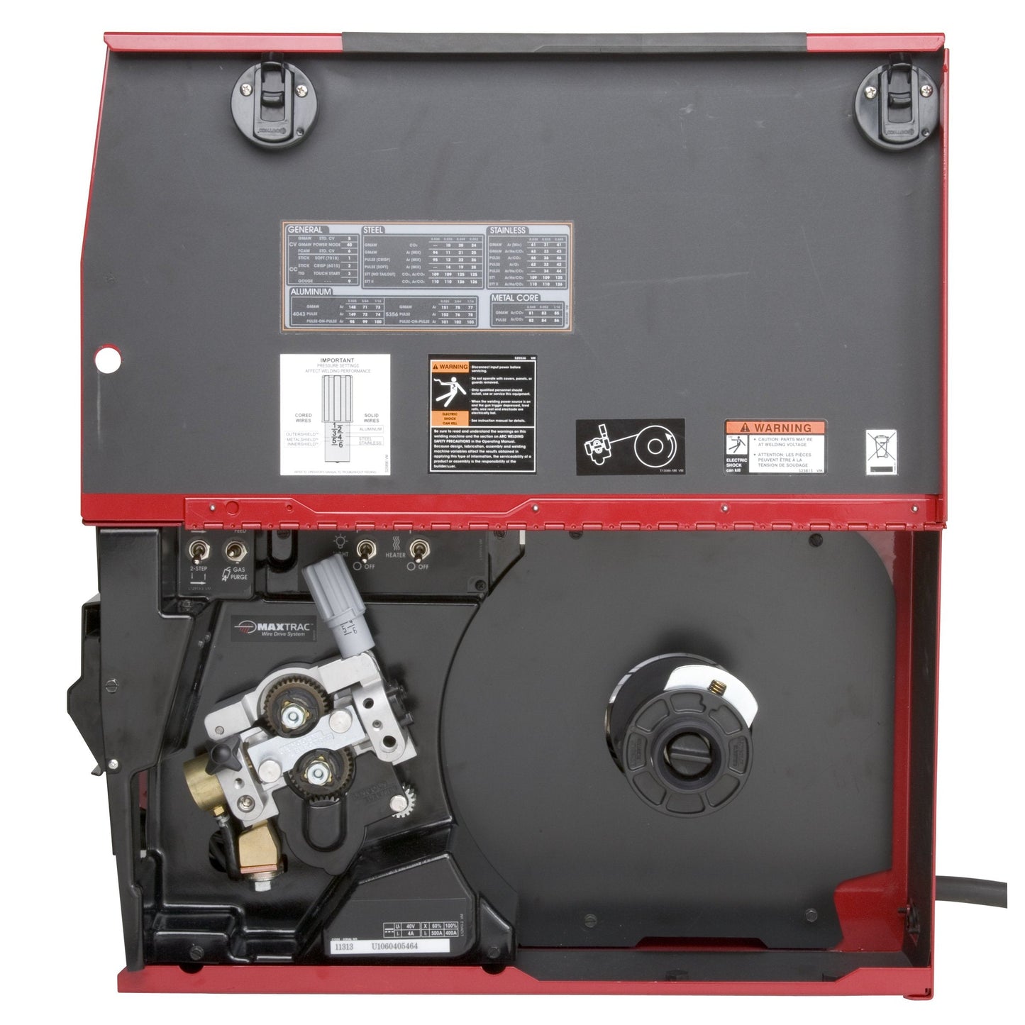 Lincoln Power Feed 25M, Aluminum Case - K2536-4
