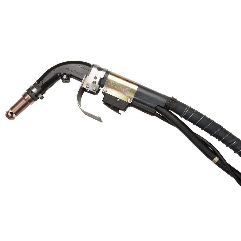 Lincoln 350A FCAW-SS Fume Extn Gun 15 ft .062-3/32 62 deg - K206