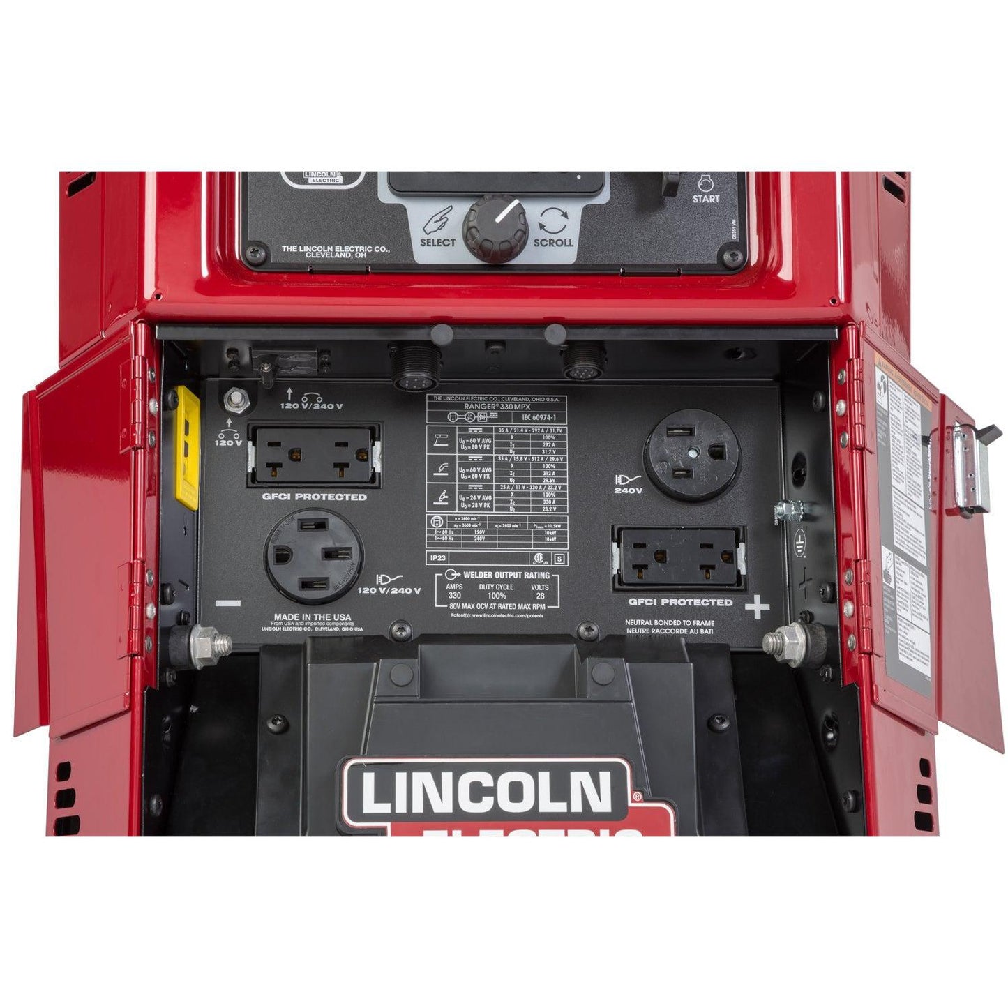 Lincoln Ranger 330MPX Welder/Generator w/GFCI - K3459-1