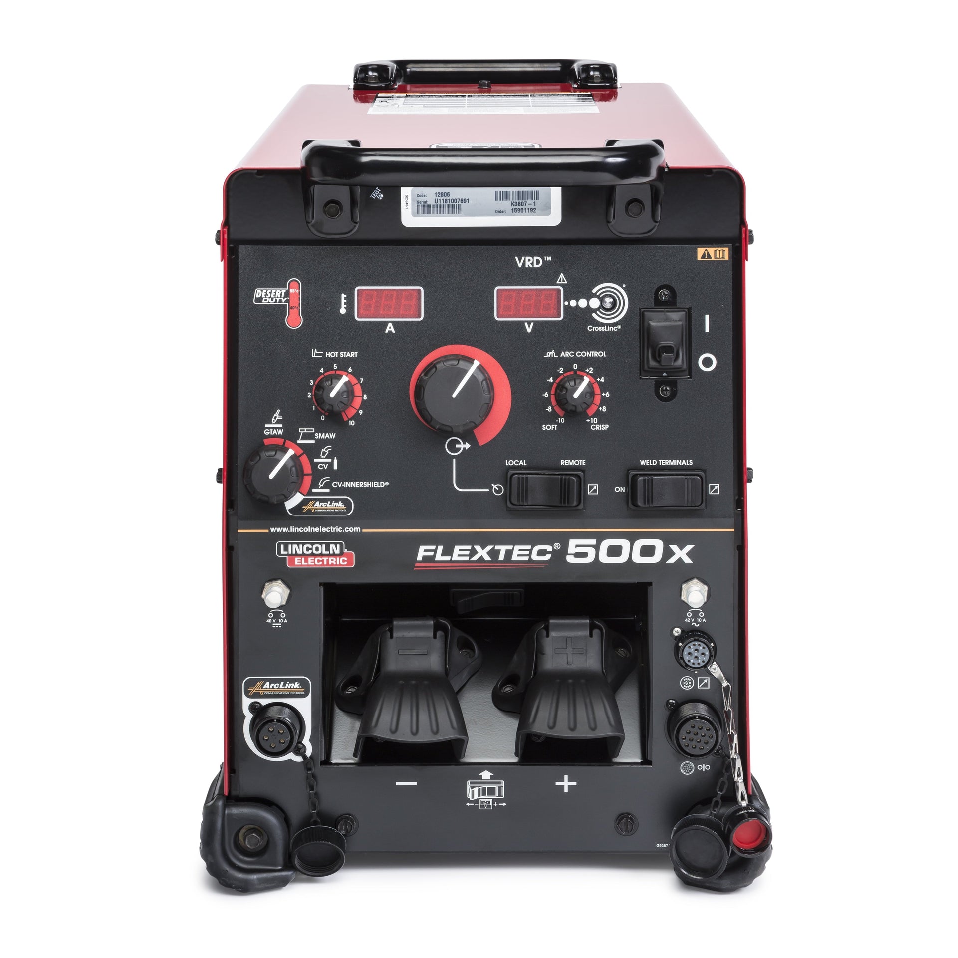 Lincoln Flextec 500X Multi-Process Welder - K3607-1