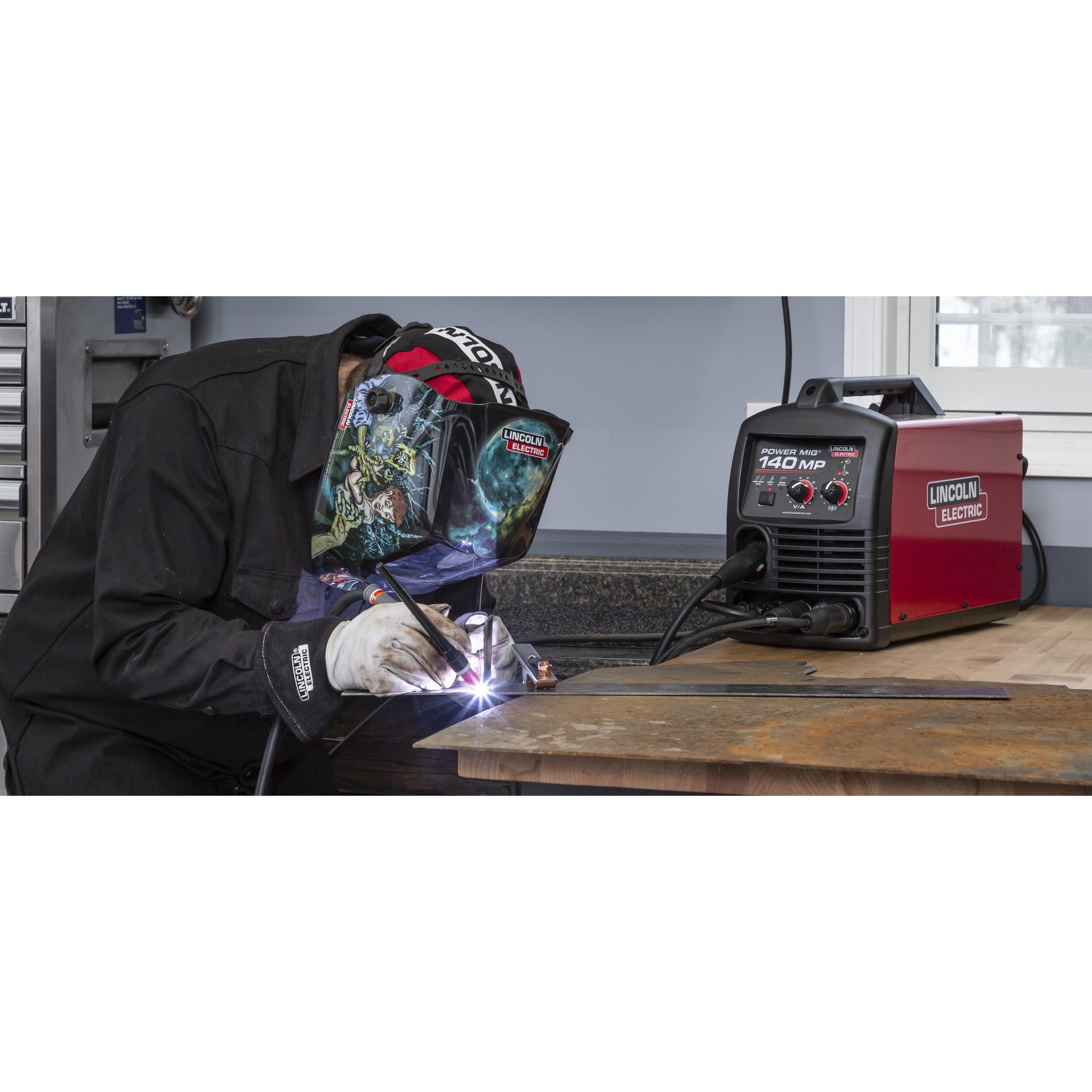 Lincoln POWER MIG 140 MP Multi-Process Welder - K4498-1