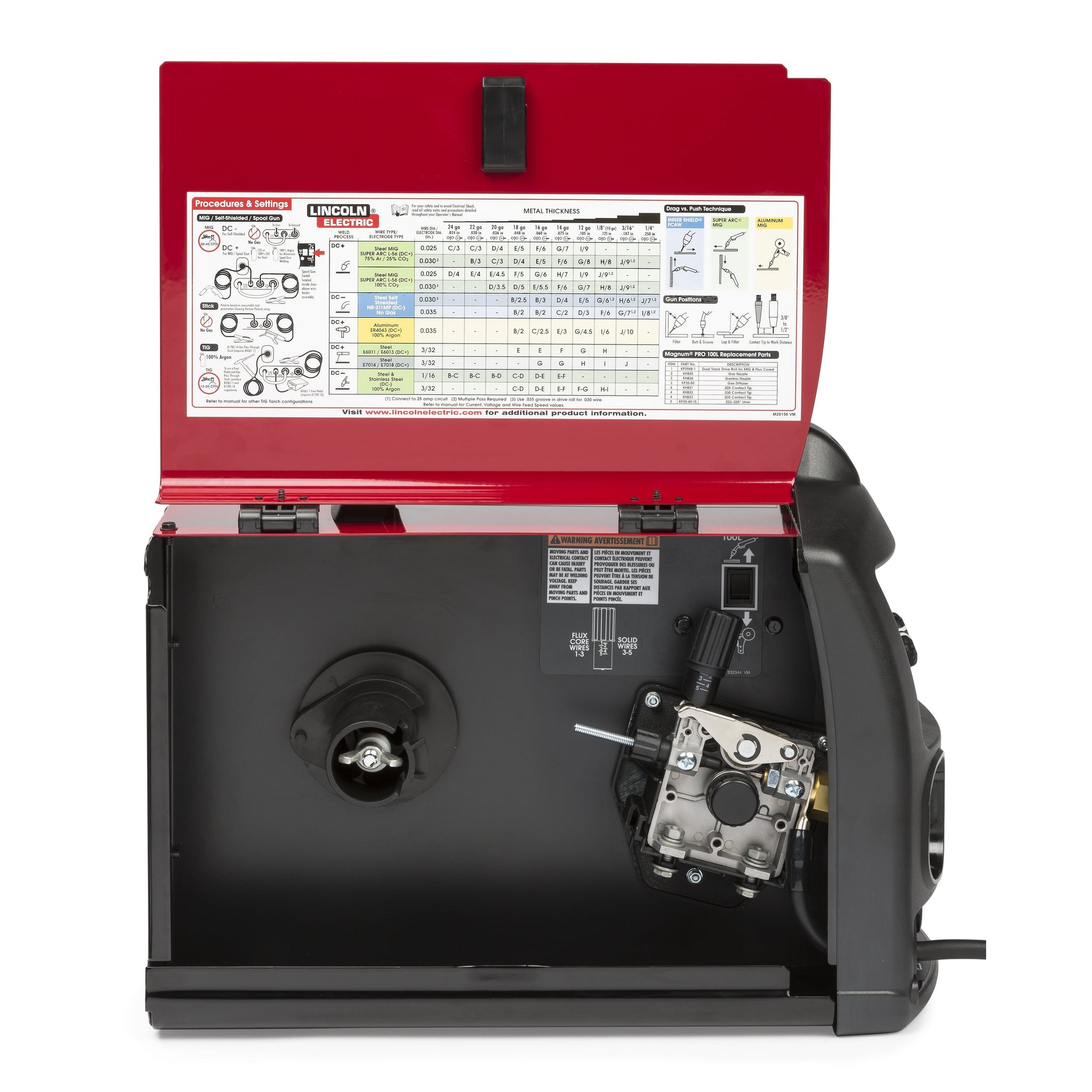 Lincoln POWER MIG 140 MP Multi-Process Welder - K4498-1