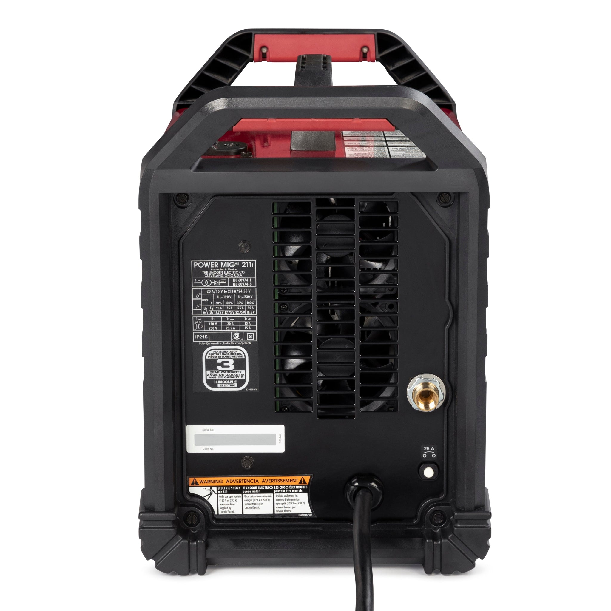 Lincoln POWER MIG 211i MIG Welder - K6080-1