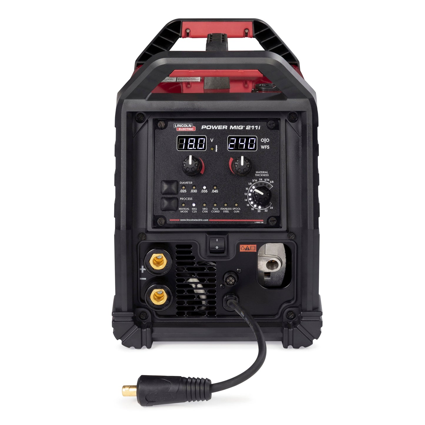 Lincoln POWER MIG 211i MIG Welder - K6080-1