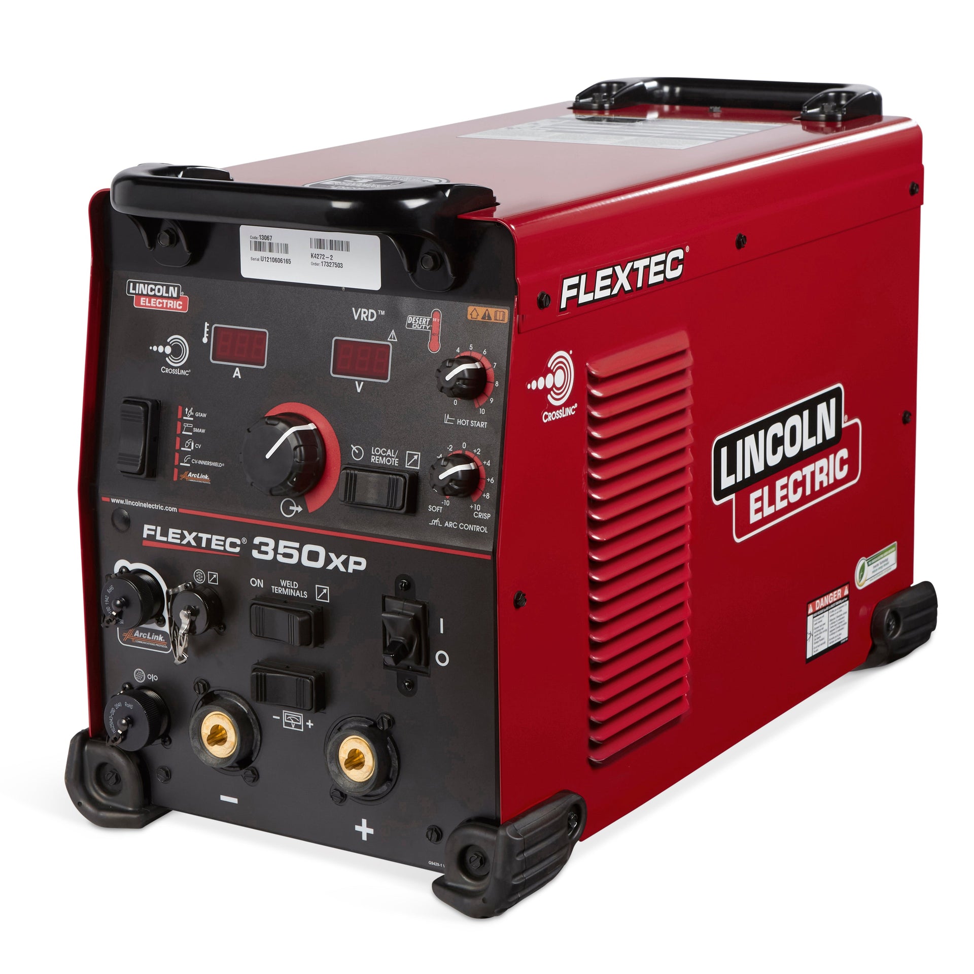 Lincoln Flextec 350XP Power Source w/ Tweco Connections - K4272-2