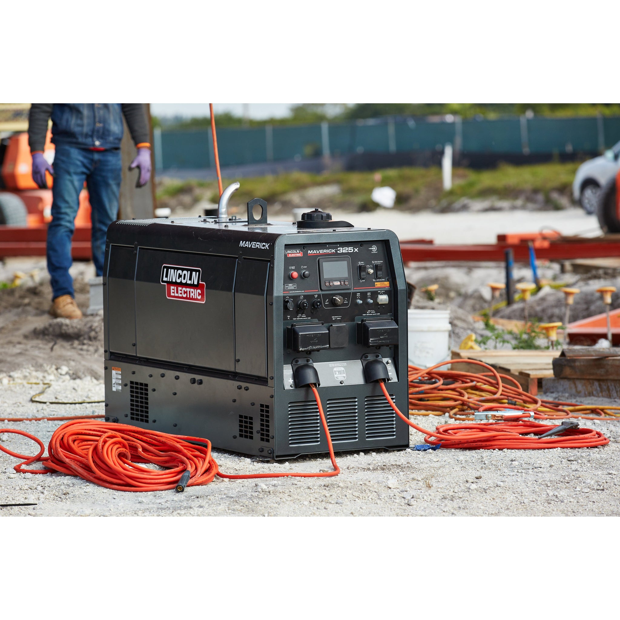 Lincoln Maverick 325X Diesel Welder / Generator - K3581-1