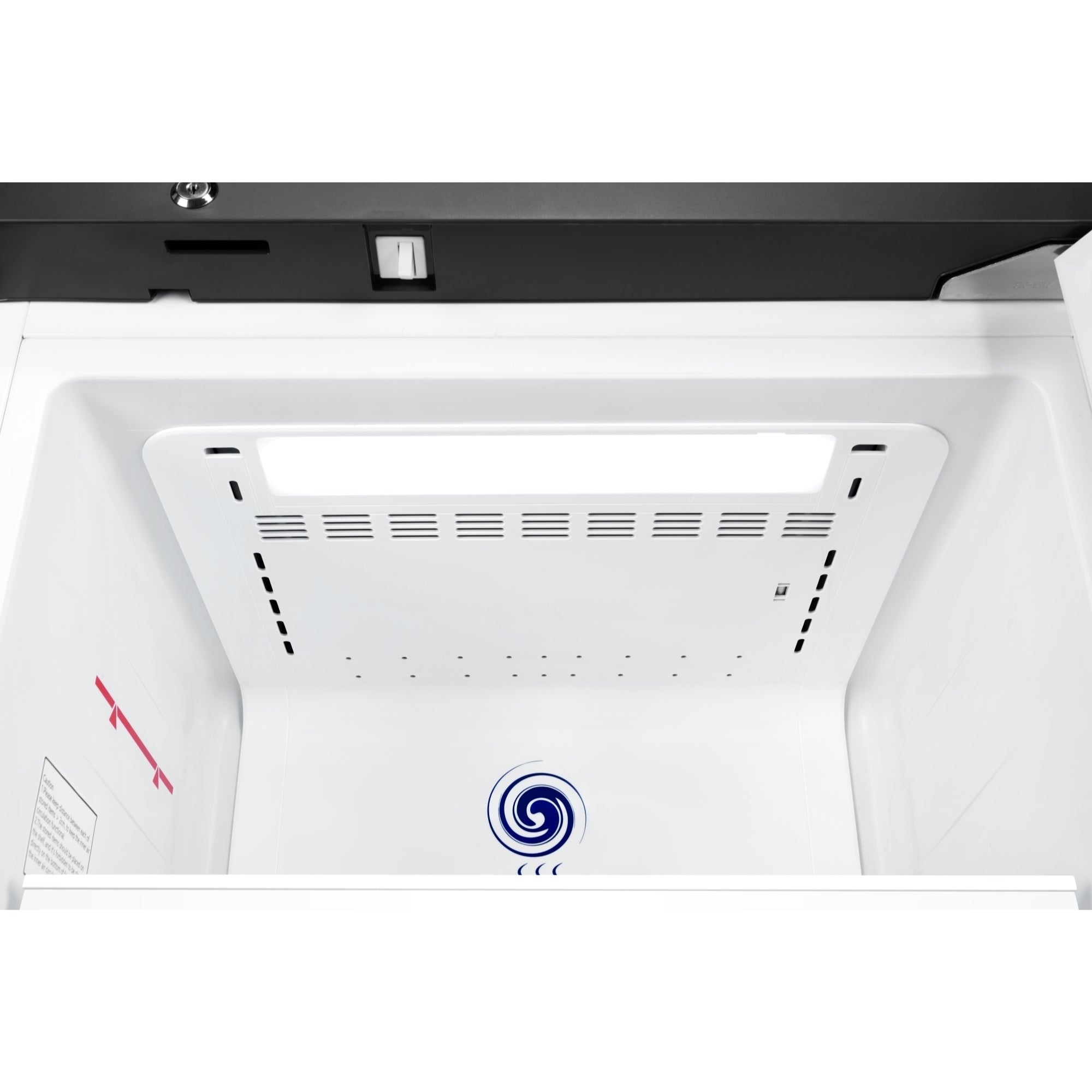 24 in. 11 cu. ft. Medical Pharmacy Refrigerator With Multi-Level Emergency Alarms in White, UL Listed