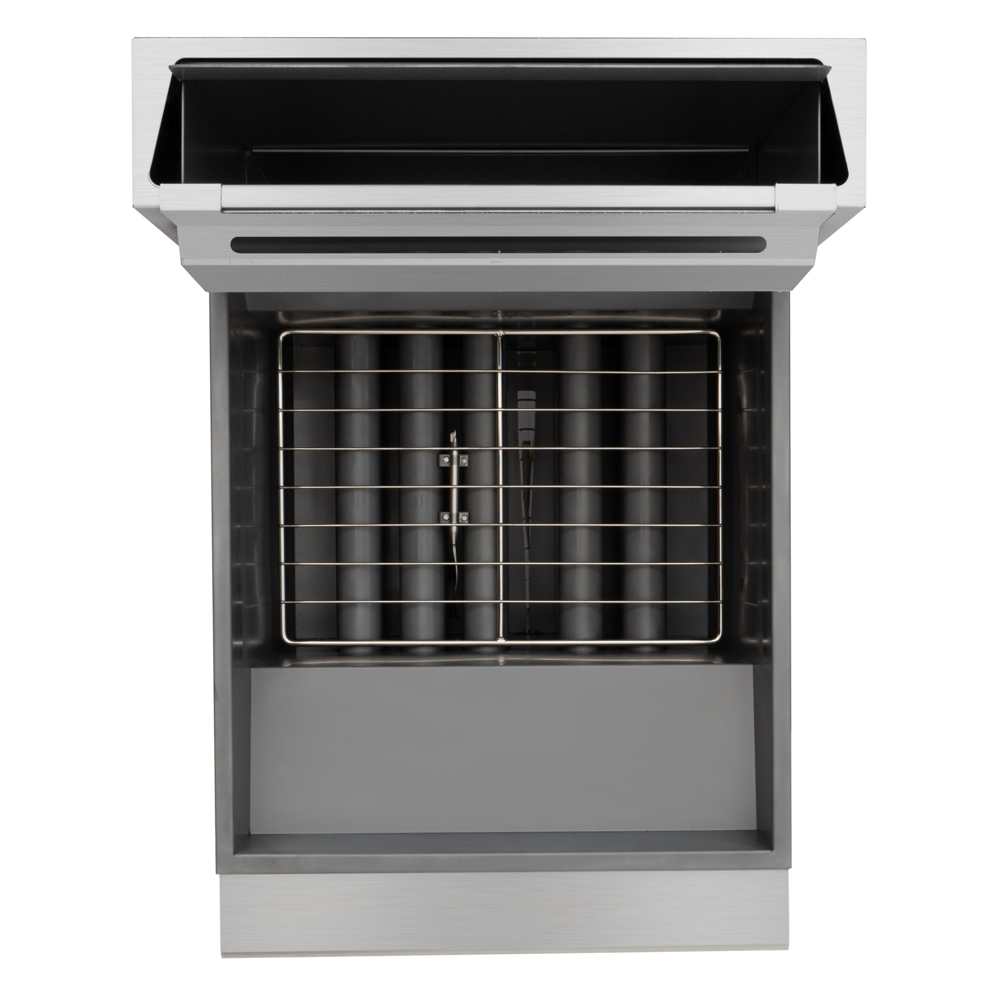75 lb. Floor Standing Natural Gas Commercial Fryer with 150,000 BTU in Stainless-Steel, ETL Listed