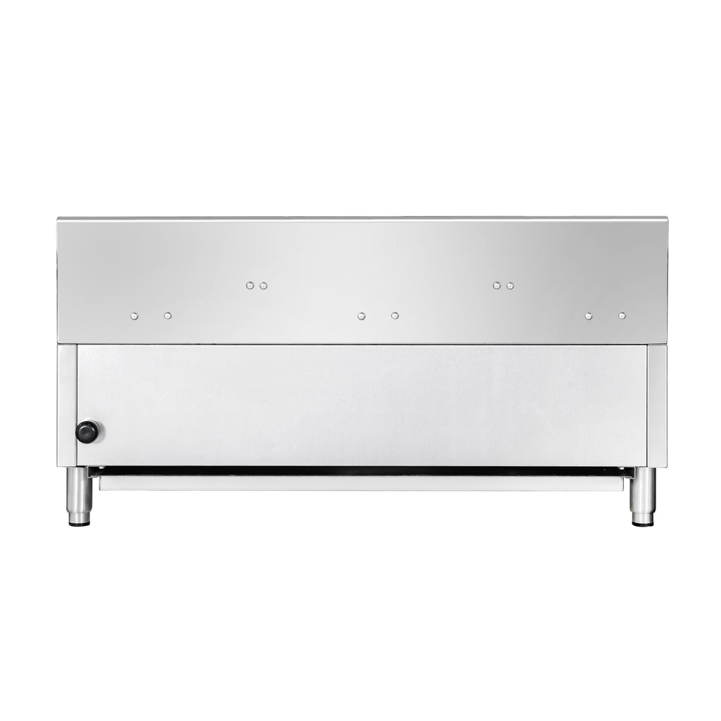 36 in. Commercial Six-Burner Step Up Gas Range, 156000 BTU in Stainless-Steel