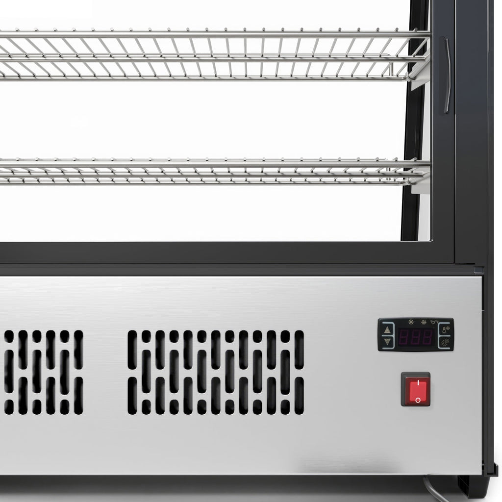 48 in. Countertop Bakery Display Refrigerator in Stainless Steel, 7 cu. ft.