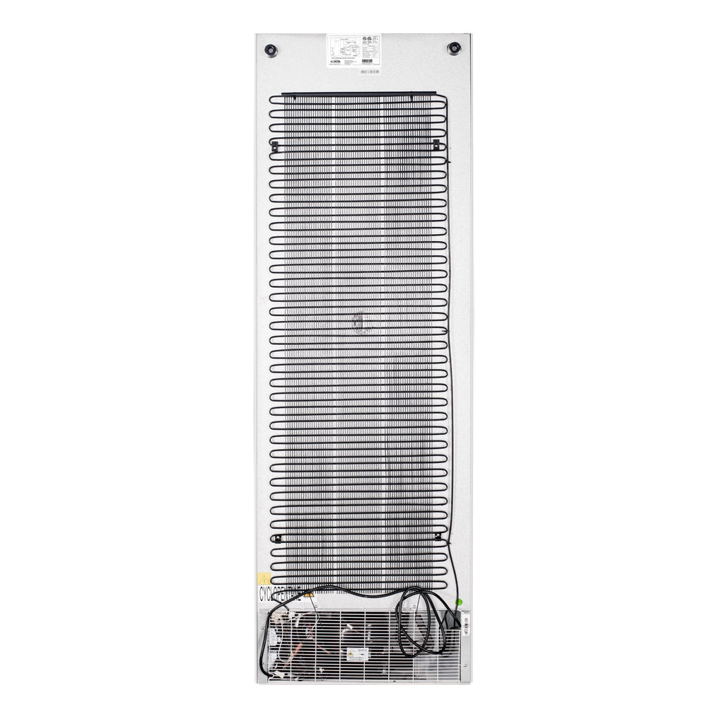 24 in. 12 cu. ft. Commercial Auto Defrost Glass Door Reach-In Freezer in White