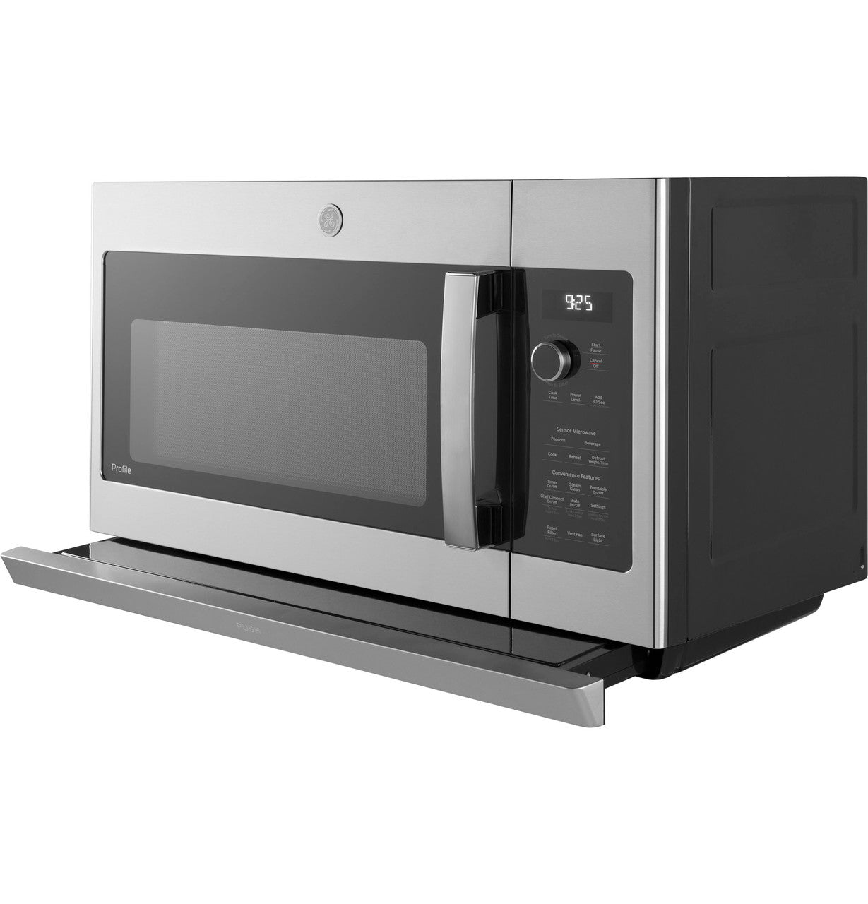 GE Profile™ 2.2 Cu. Ft. Over-the-Range Sensor Microwave Oven with Extendable Slide-Out Vent