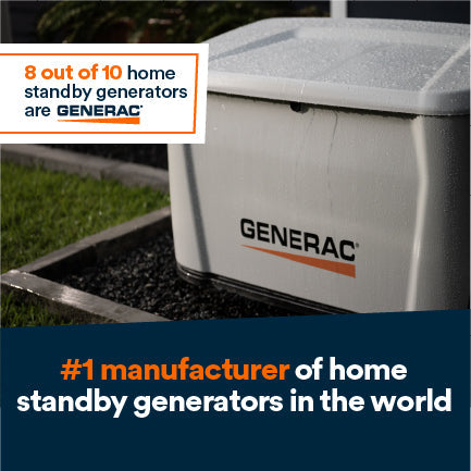 Generac 7324 18kW Standby Generator Propane Natural Gas 1 Phase 240V w/ 200A Automatic Transfer Switch Cellular Scratch and Dent