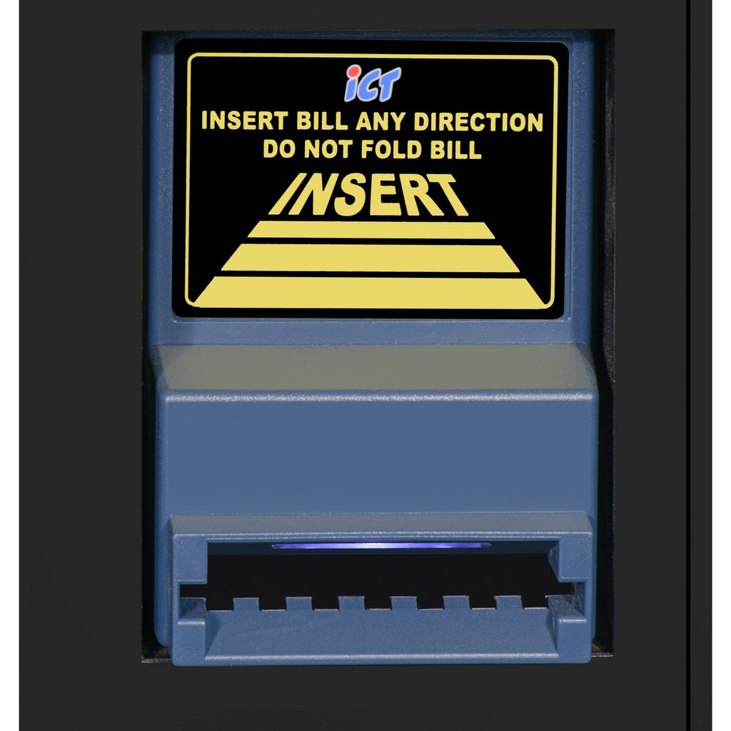 50 in. 60-Slot Snack Vending Machine with 22-inch Touch Screen, Bill and Coin Acceptor in Black, Non-Refrigerated