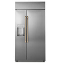 CAFÉ™ 48" Smart Built-In Side-by-Side Refrigerator with Dispenser