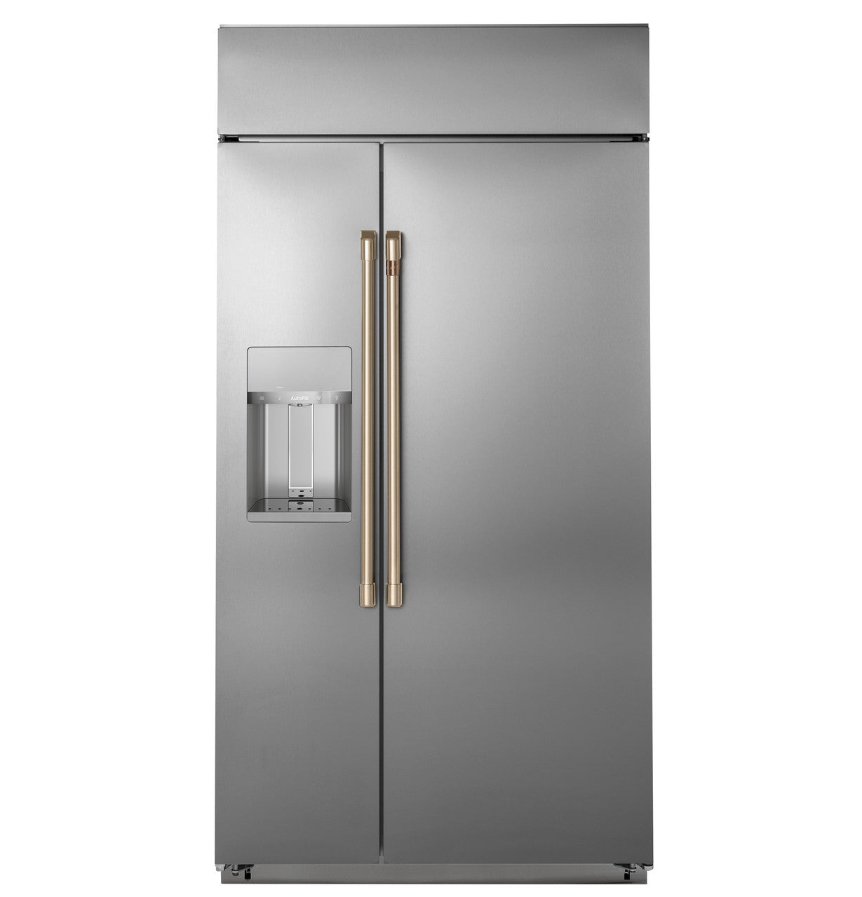 CAFÉ™ 48" Smart Built-In Side-by-Side Refrigerator with Dispenser