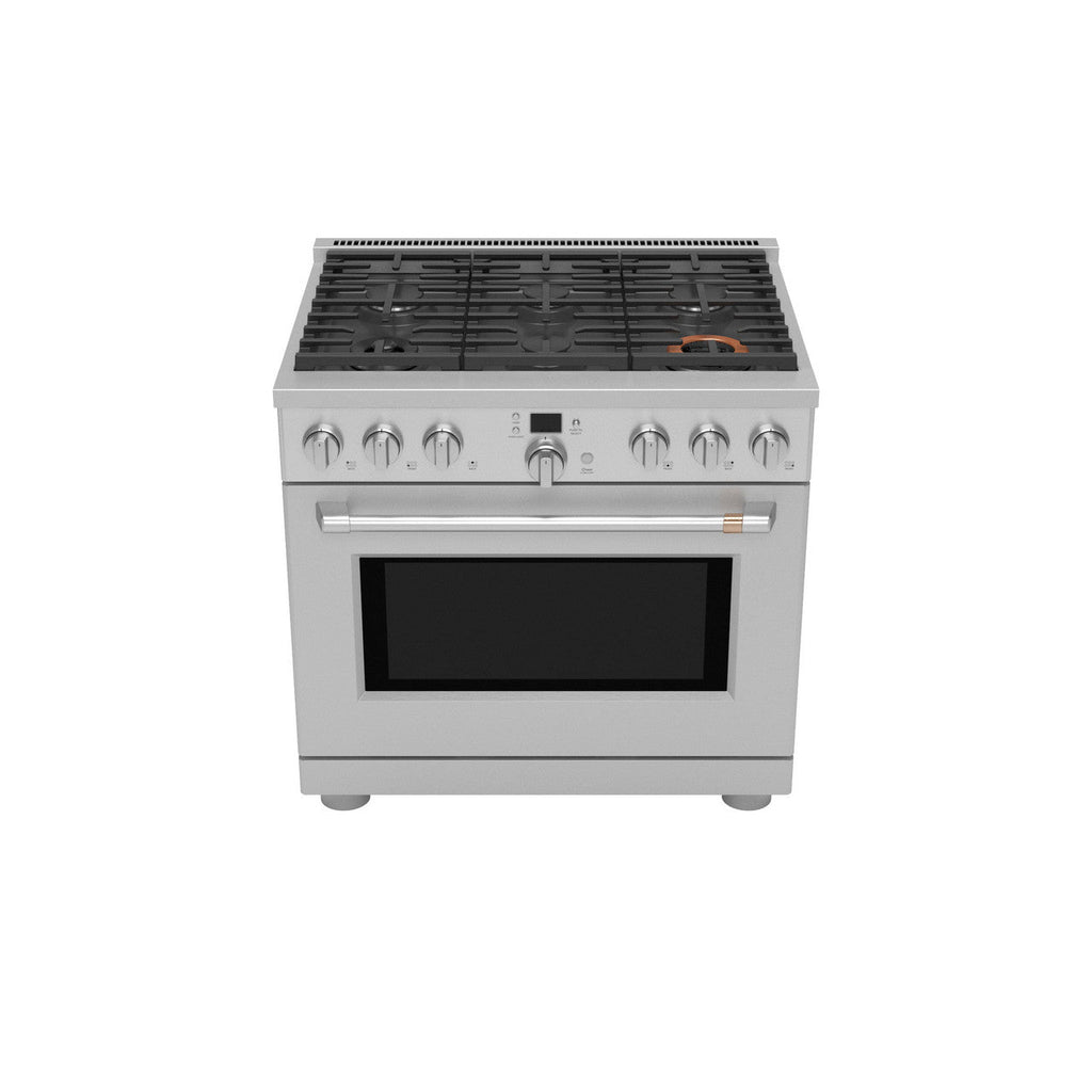 CAFÉ™ 36" Smart All-Gas Commercial-Style Range with 6 Burners (Natural Gas)