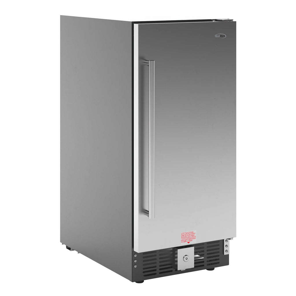 15 in. Small Stainless Steel Built-In Refrigerator and Beverage Cooler, 3 cu. ft.