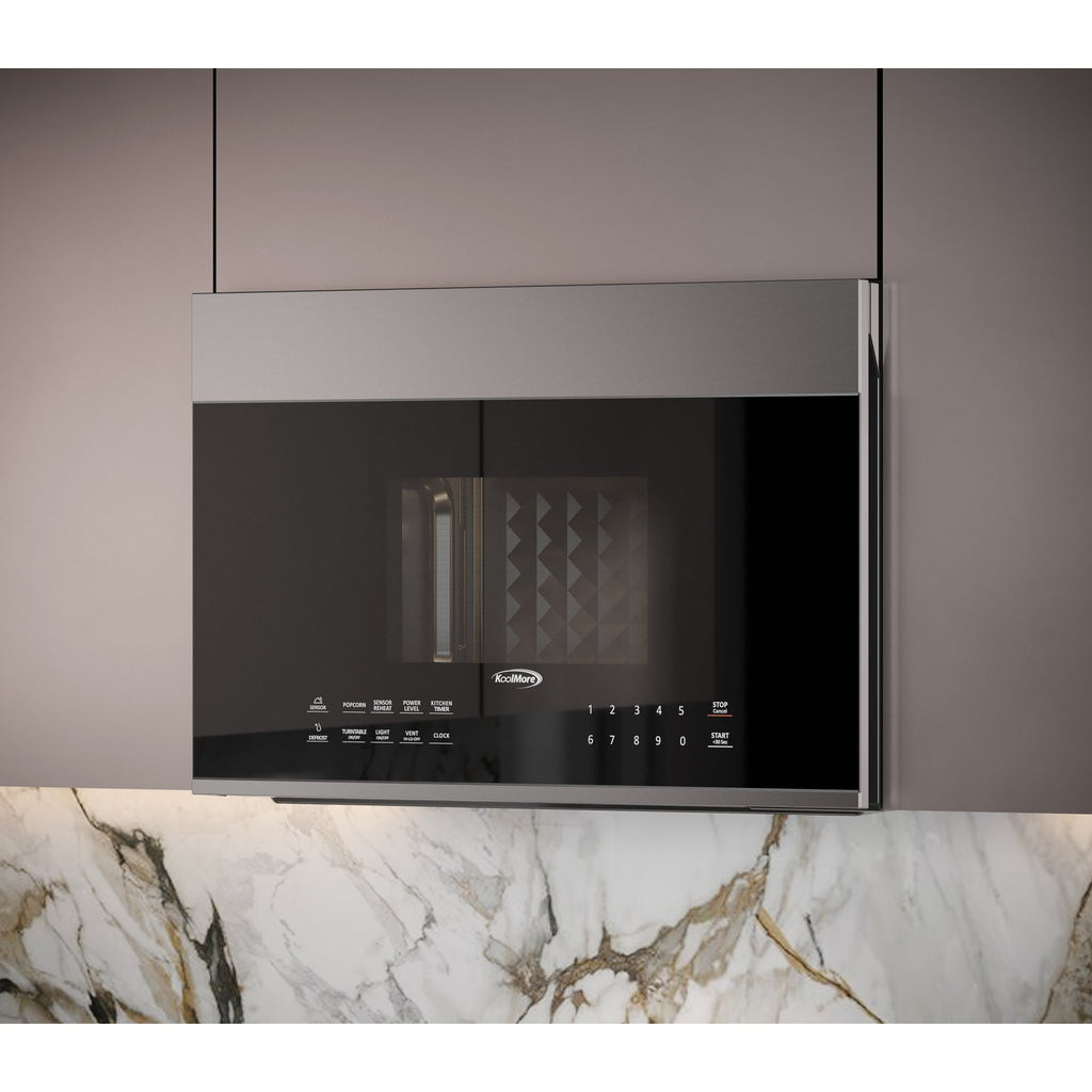 1.3 cu. ft. Over the Range Stainless Steel Microwave, 300 CFM, One Panel