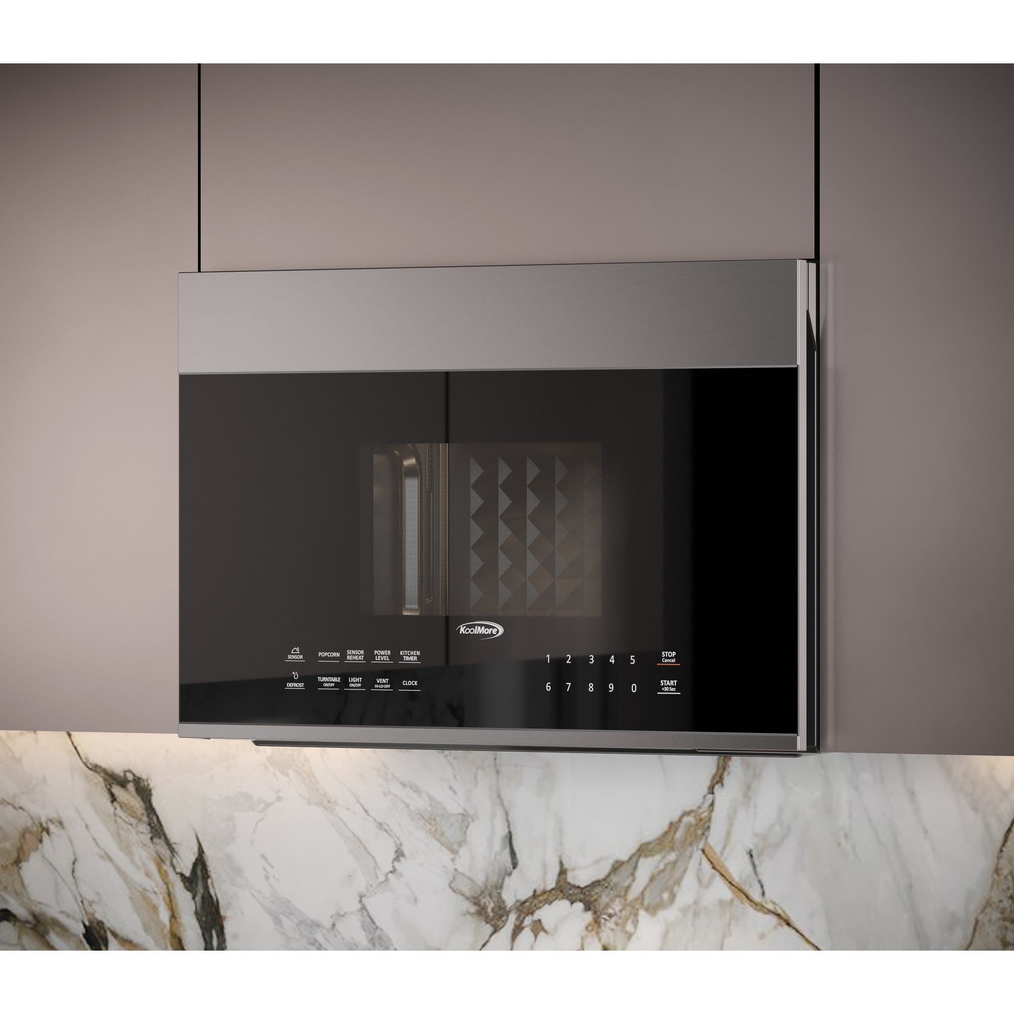 1.3 cu. ft. Over the Range Stainless Steel Microwave, 300 CFM, One Panel