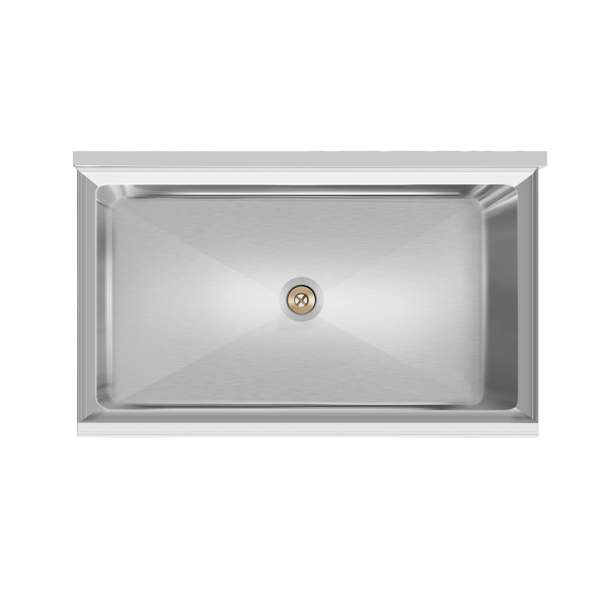 30 in. Commercial Underbar Ice Bin with Siding Lid in Stainless Steel