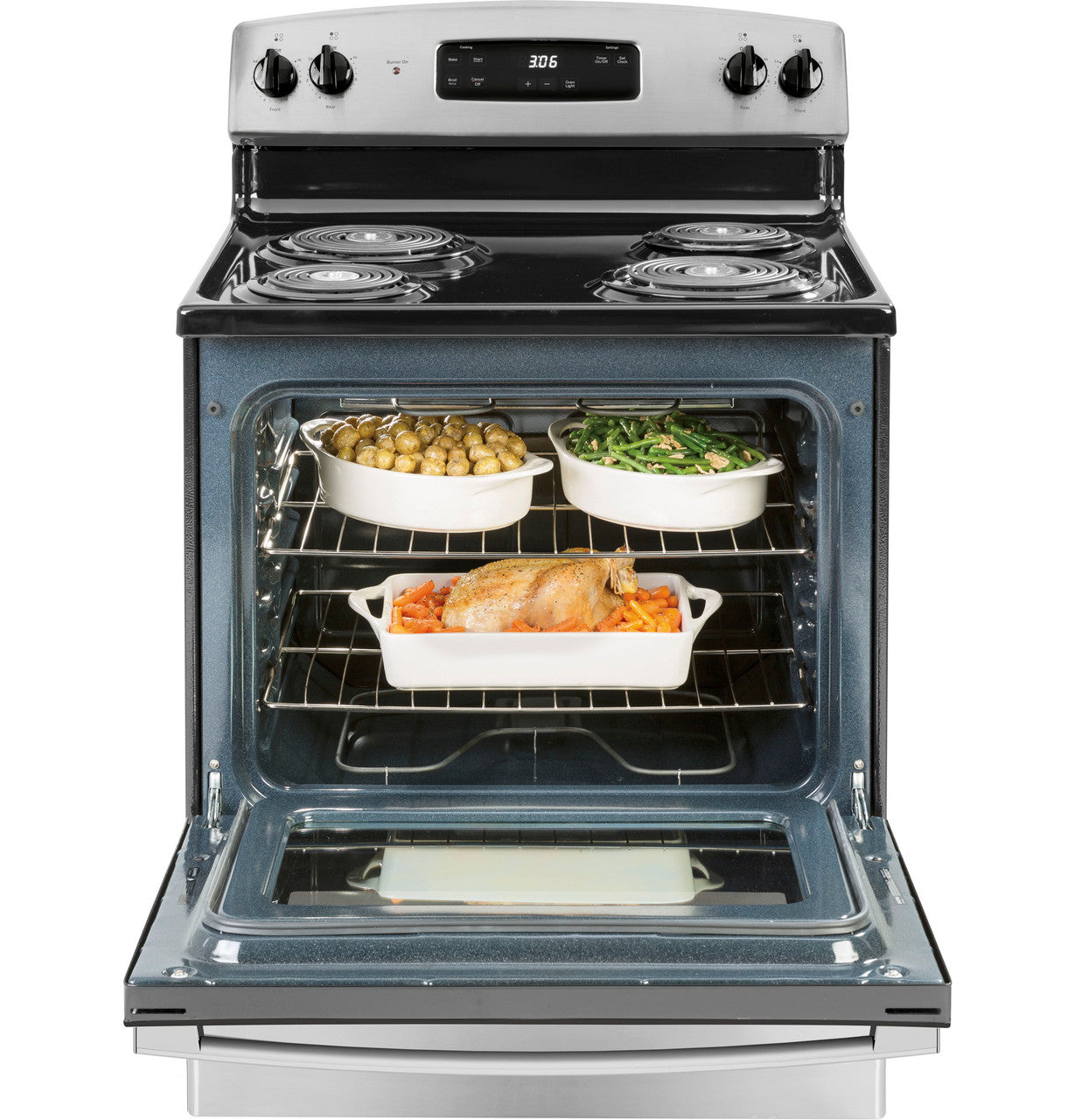 GE GE® ENERGY STAR® 30" Free-Standing Electric Range