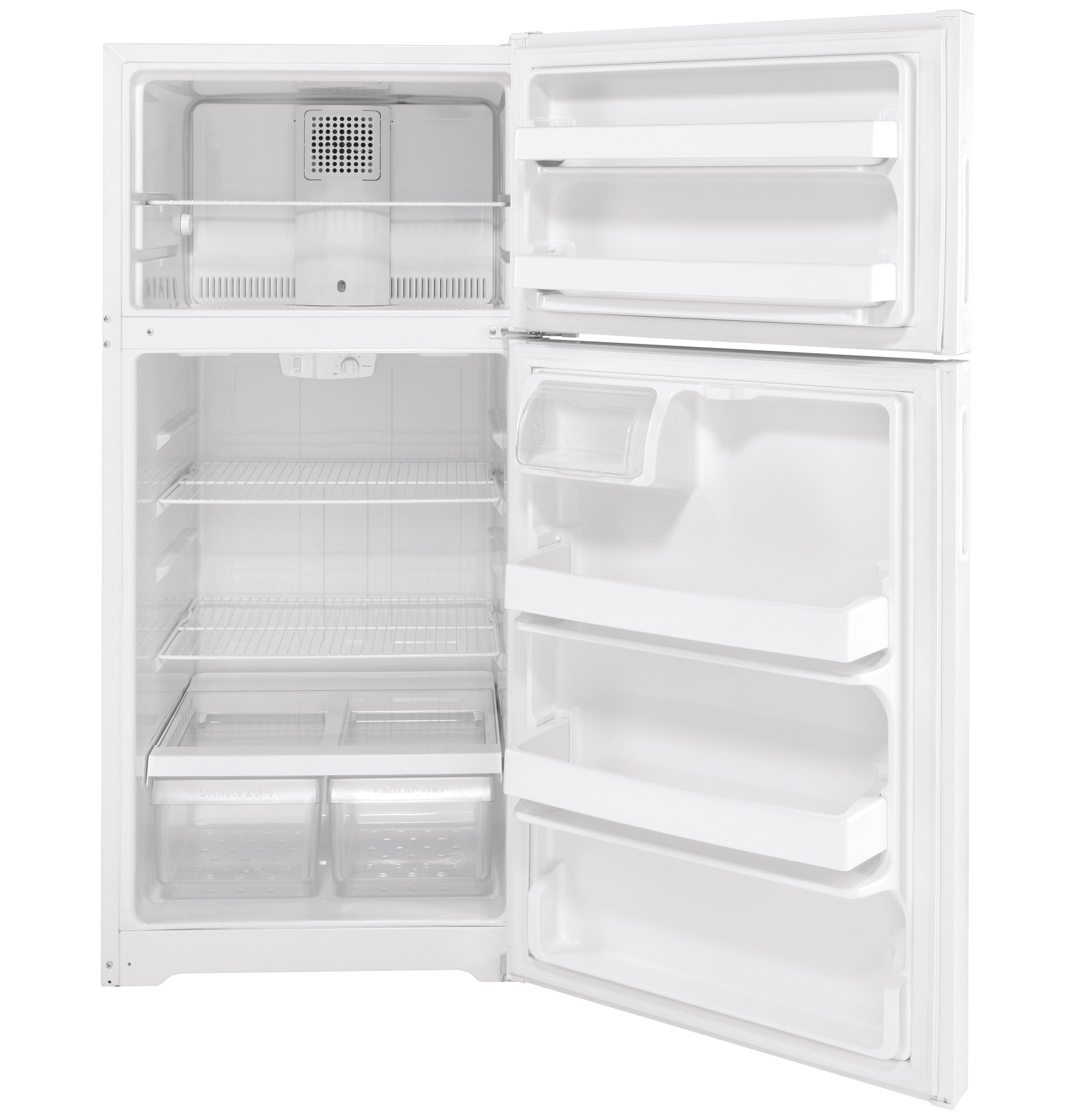 Hotpoint® 15.6 Cu. Ft. Recessed Handle Top-Freezer Refrigerator