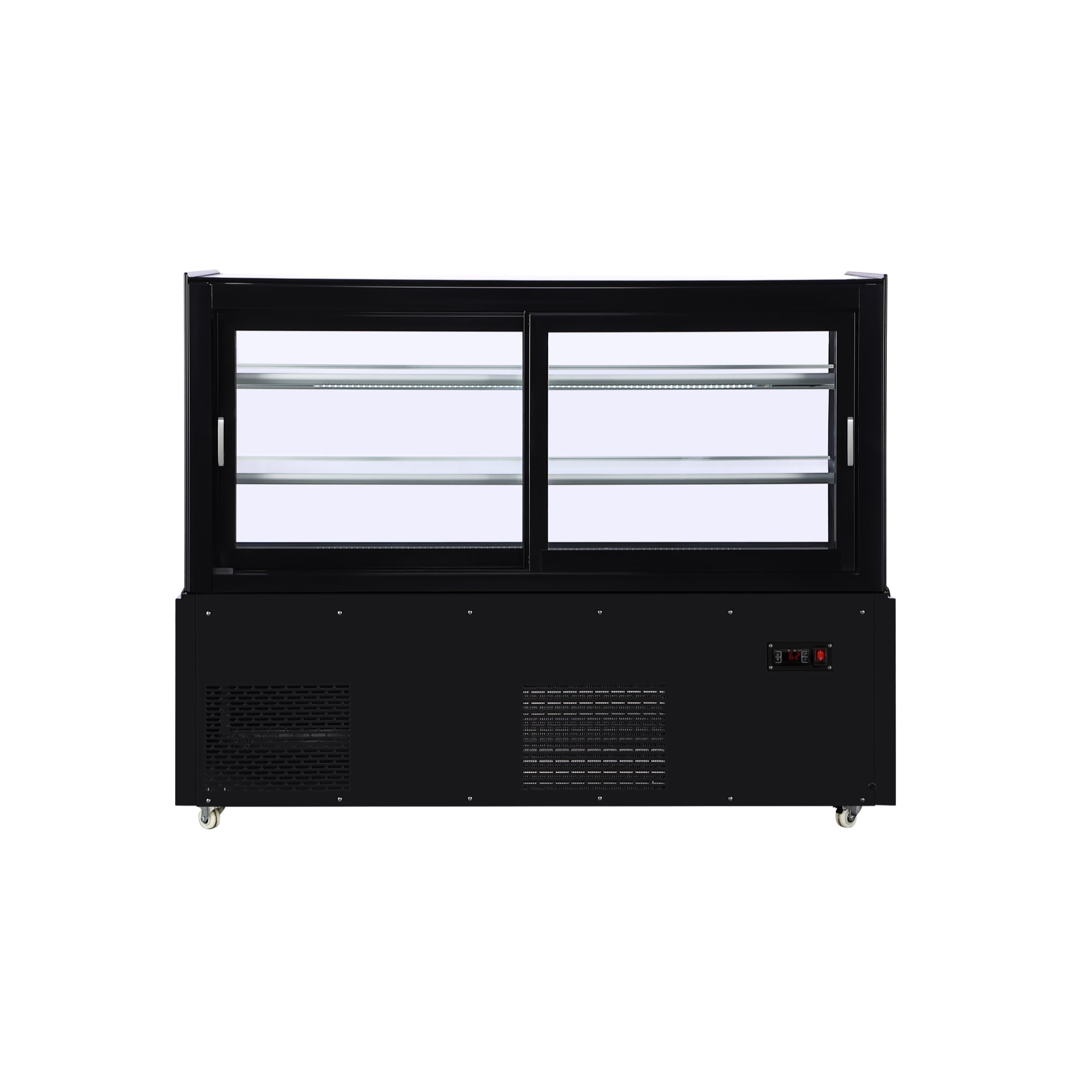 60 in. Refrigerated Bakery Display Case in Black, 17.6 cu. ft.