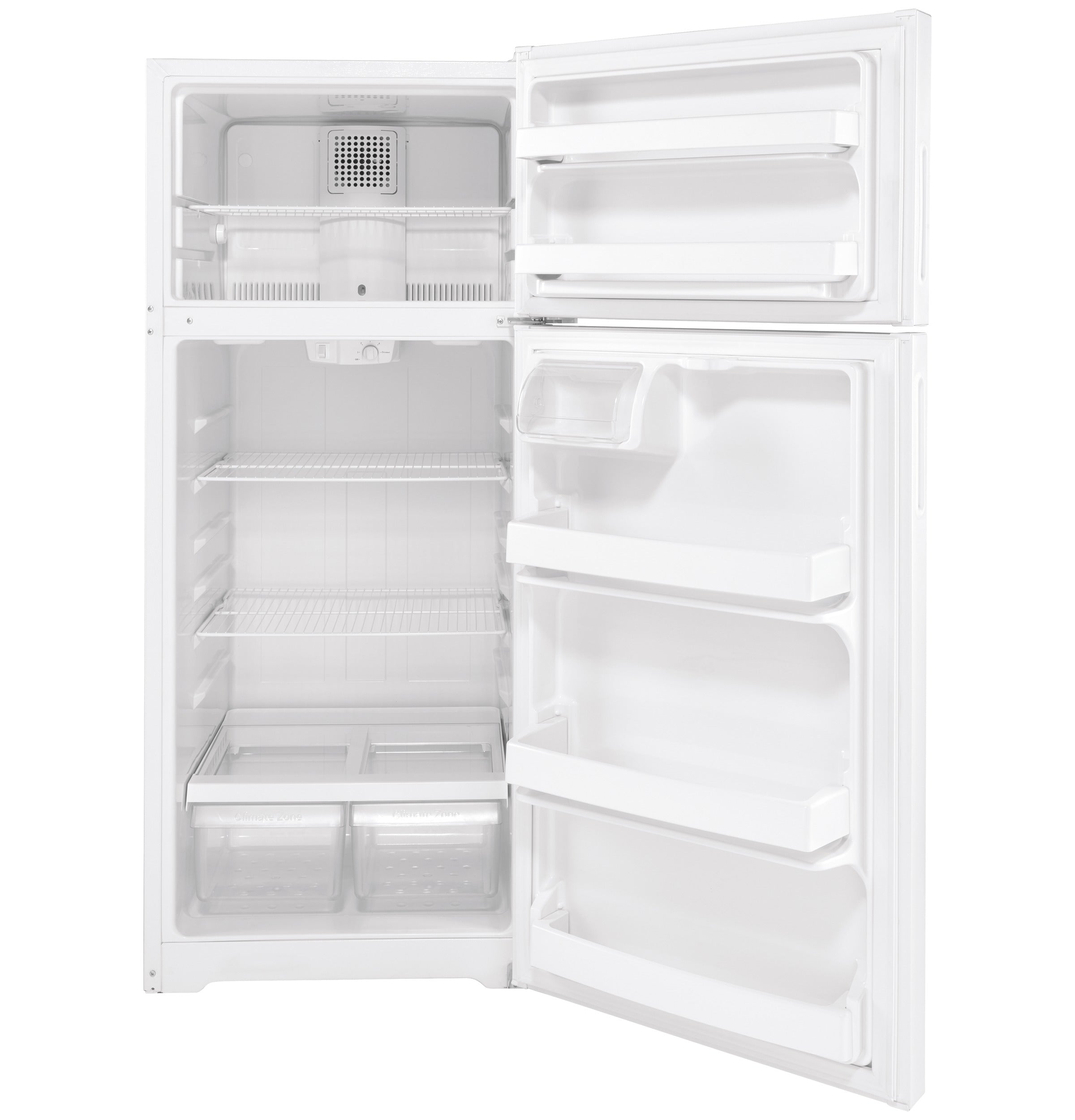 Hotpoint® 17.5 Cu. Ft. Recessed Handle Top-Freezer Refrigerator