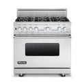 VIKING  VIKING LQS RANGE DUAL FUEL 36" W/ 6 BRNR -  (VDSC536T6BSS)