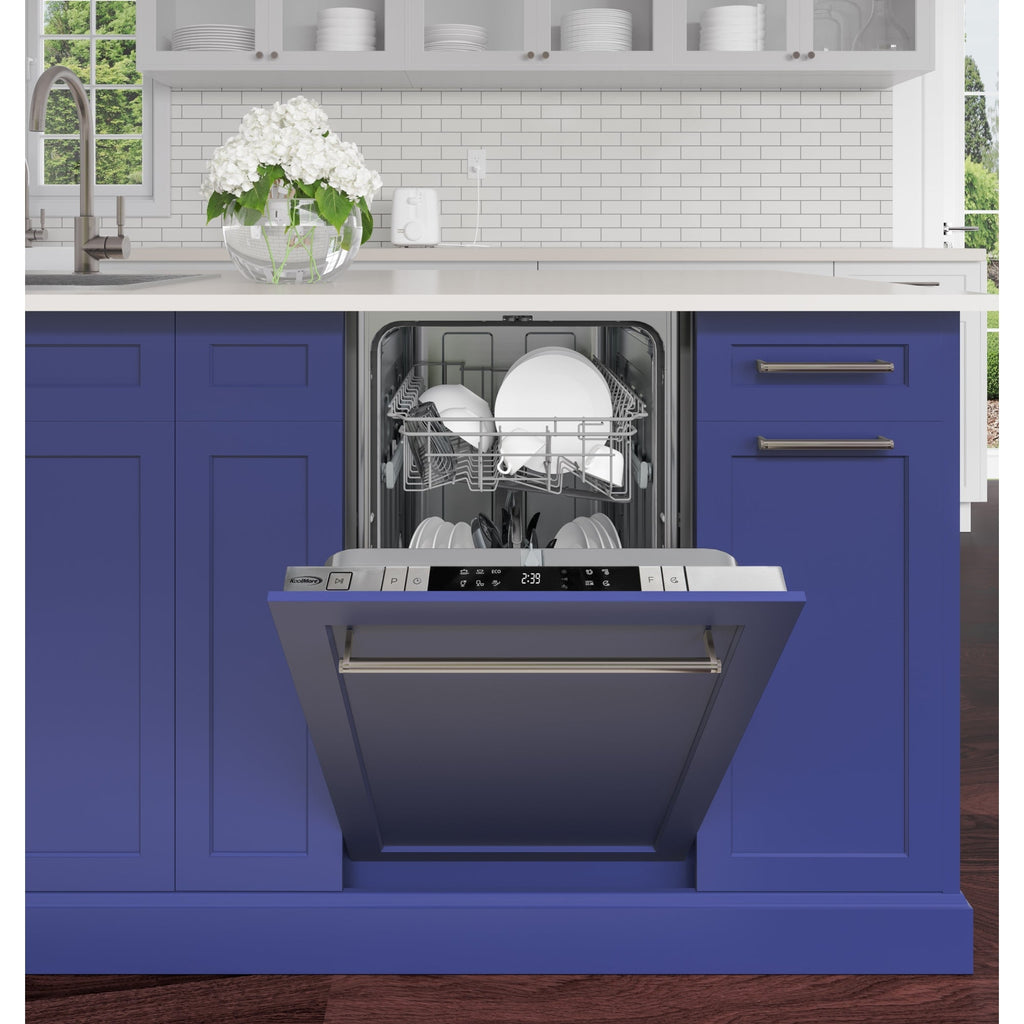 18 in. ADA Panel Ready with 8 Place Settings 52 DB Dishwasher in Stainless-Steel