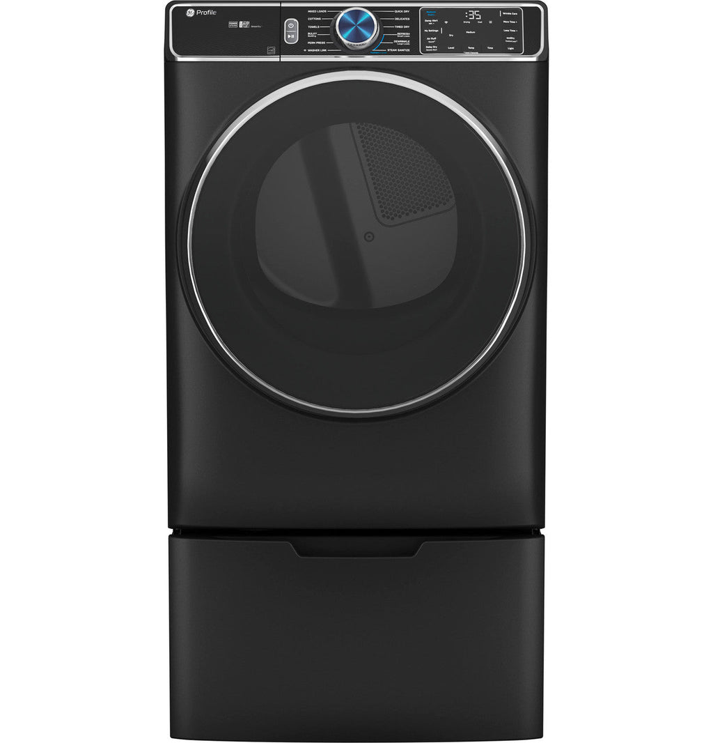 GE Profile™ ENERGY STAR® 7.8 cu. ft. Capacity Smart Front Load Electric Dryer with Steam and Sanitize Cycle