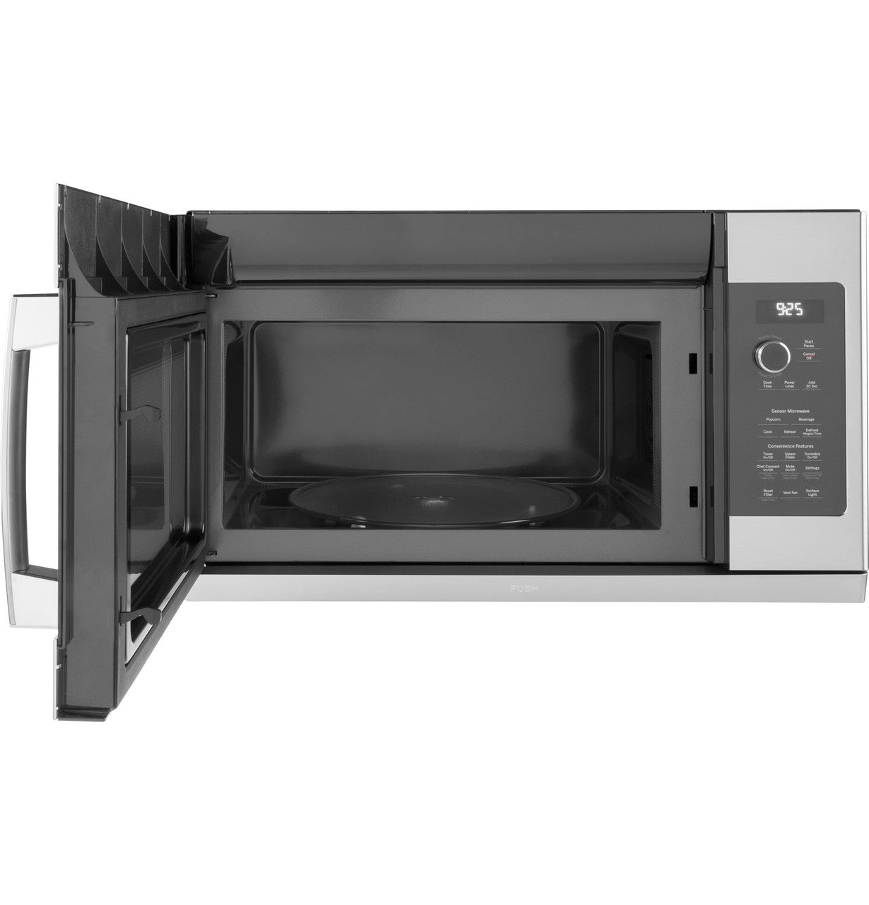 GE Profile™ 2.2 Cu. Ft. Over-the-Range Sensor Microwave Oven with Extendable Slide-Out Vent