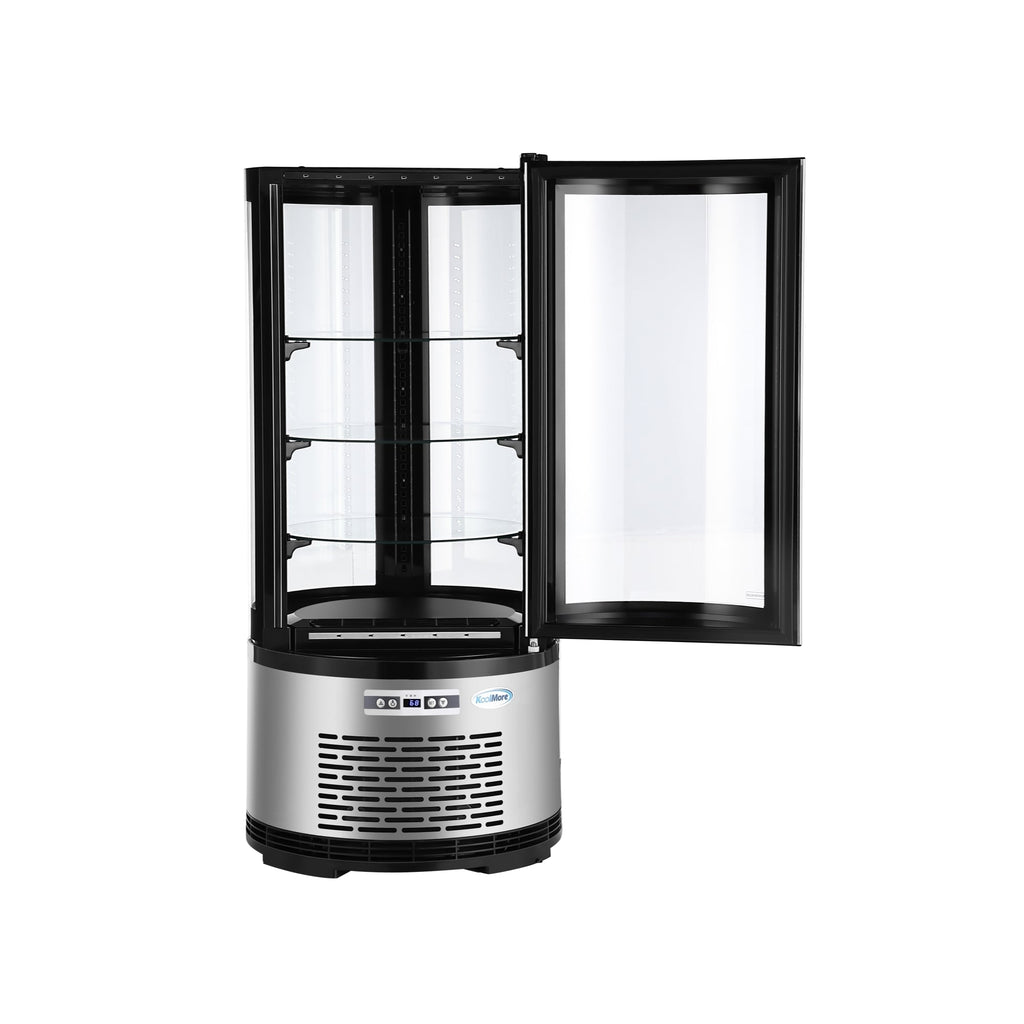19 in. Circular Refrigerated Countertop Bakery Display Case