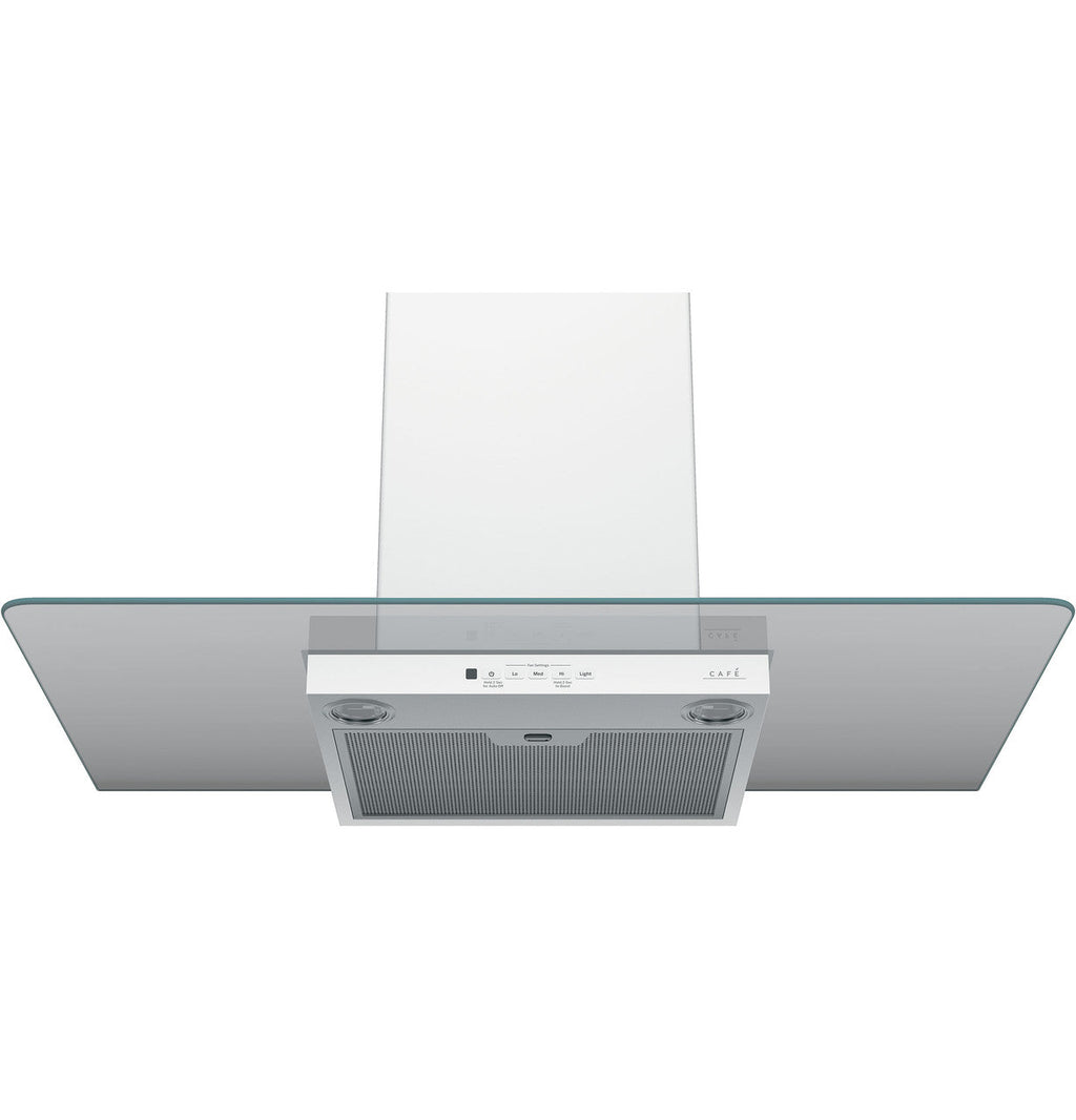 CAFÉ™ 36" Wall-Mount Glass Canopy Chimney Hood