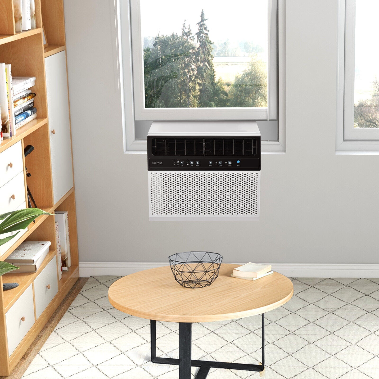 Costway 10000/12000 BTU Window Air Conditioner w/ Remote 98457632 New