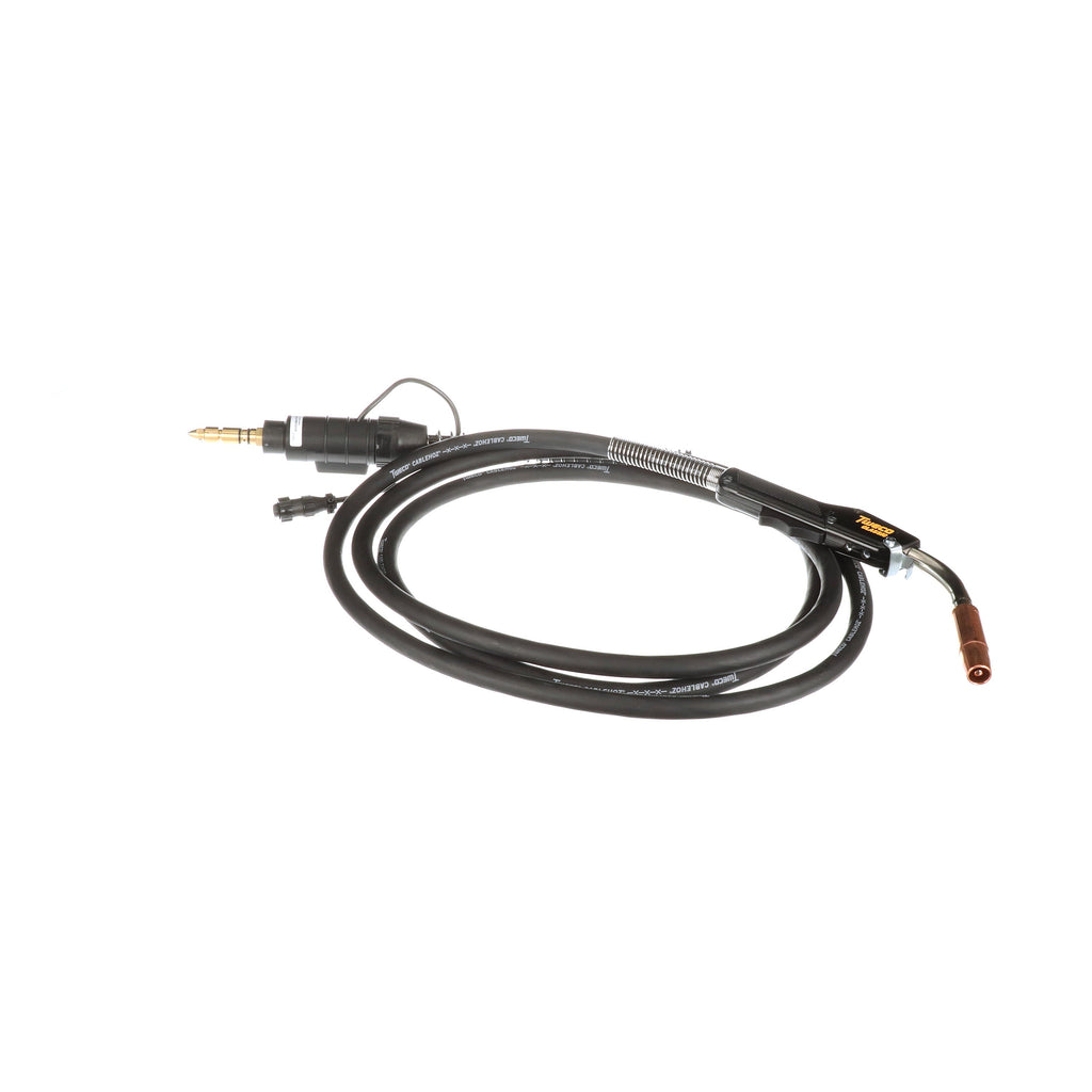 Tweco No. 3 Air Cooled MIG Gun (300A, 035-045, 15FT, Miller) - 1030-1136