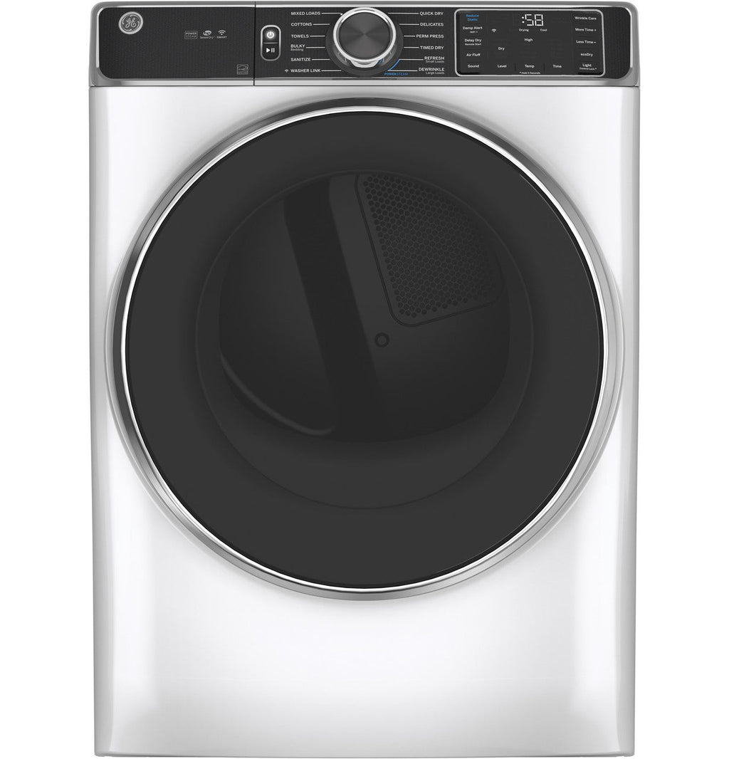 GE GE® ENERGY STAR® 7.8 cu. ft. Capacity Smart Front Load Gas Dryer with Steam and Sanitize Cycle