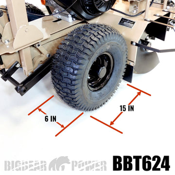 BigBear Power BBT624 Trencher 24 in. 15 HP Rato Engine 200 ft/Hr New