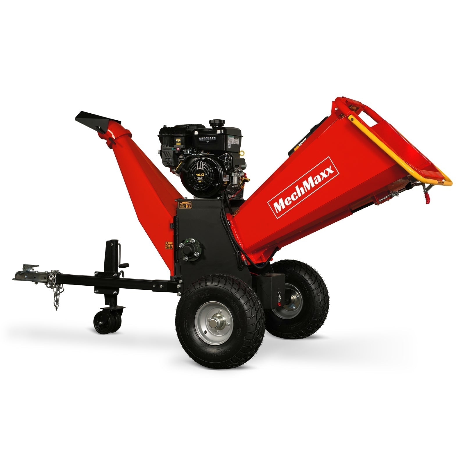 6 inch E-start B&S VANGUARD 408cc 14hp Gasoline Engine Powered Drum Wood Chipper,   P4206