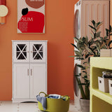 Costway 5-Piece Modern Bathroom Suite Over Toilet Cabinet Smart Bidet Oval Sink Floor Cabinet Clothes Dryer 51470384 New