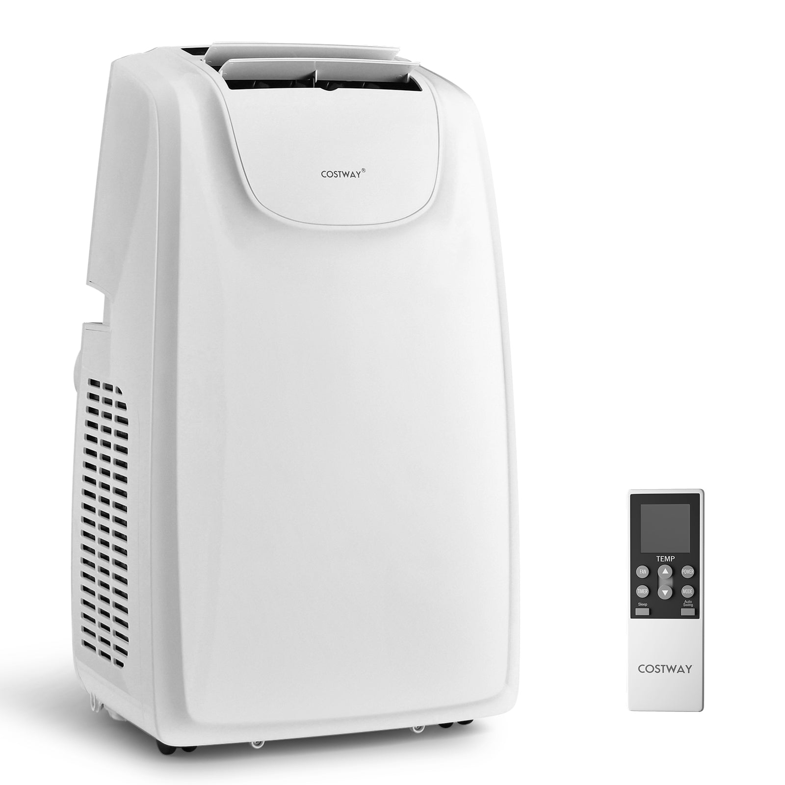 Costway 12000 BTU Dual Hose Portable Air Conditioner w/ Remote 47529318 New