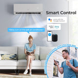 Costway 12000 BTU 24 SEER2 115V Mini Split Heat Pump AC ENERGY STAR 743895621 New