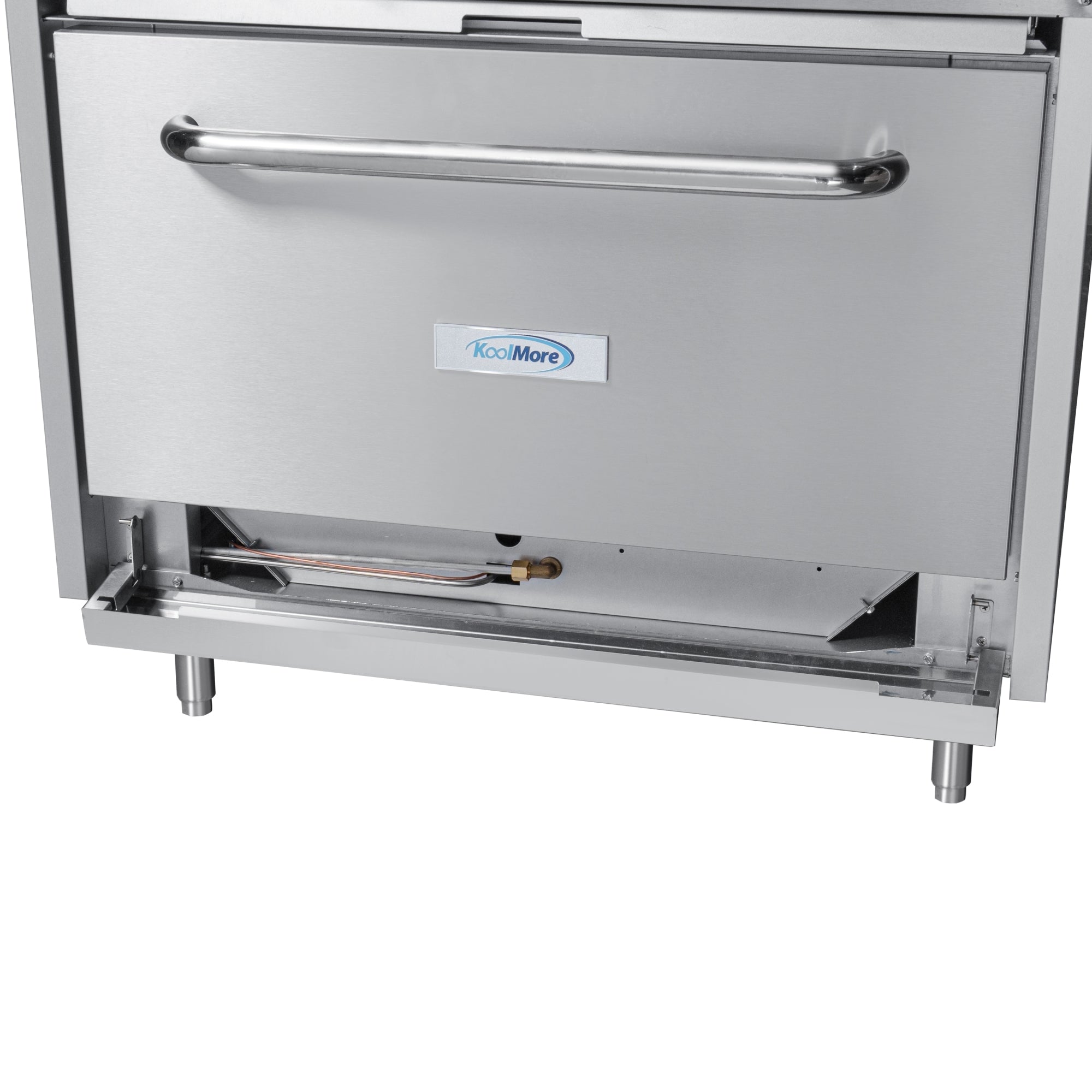 36 in. 6 Burner Commercial Natural Gas Range in Stainless-Steel