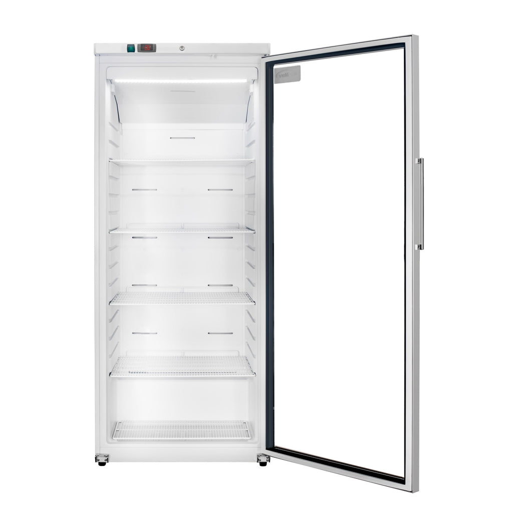30 in. 21 cu. ft. Commercial Auto Defrost Glass Door Reach-In Freezer in White