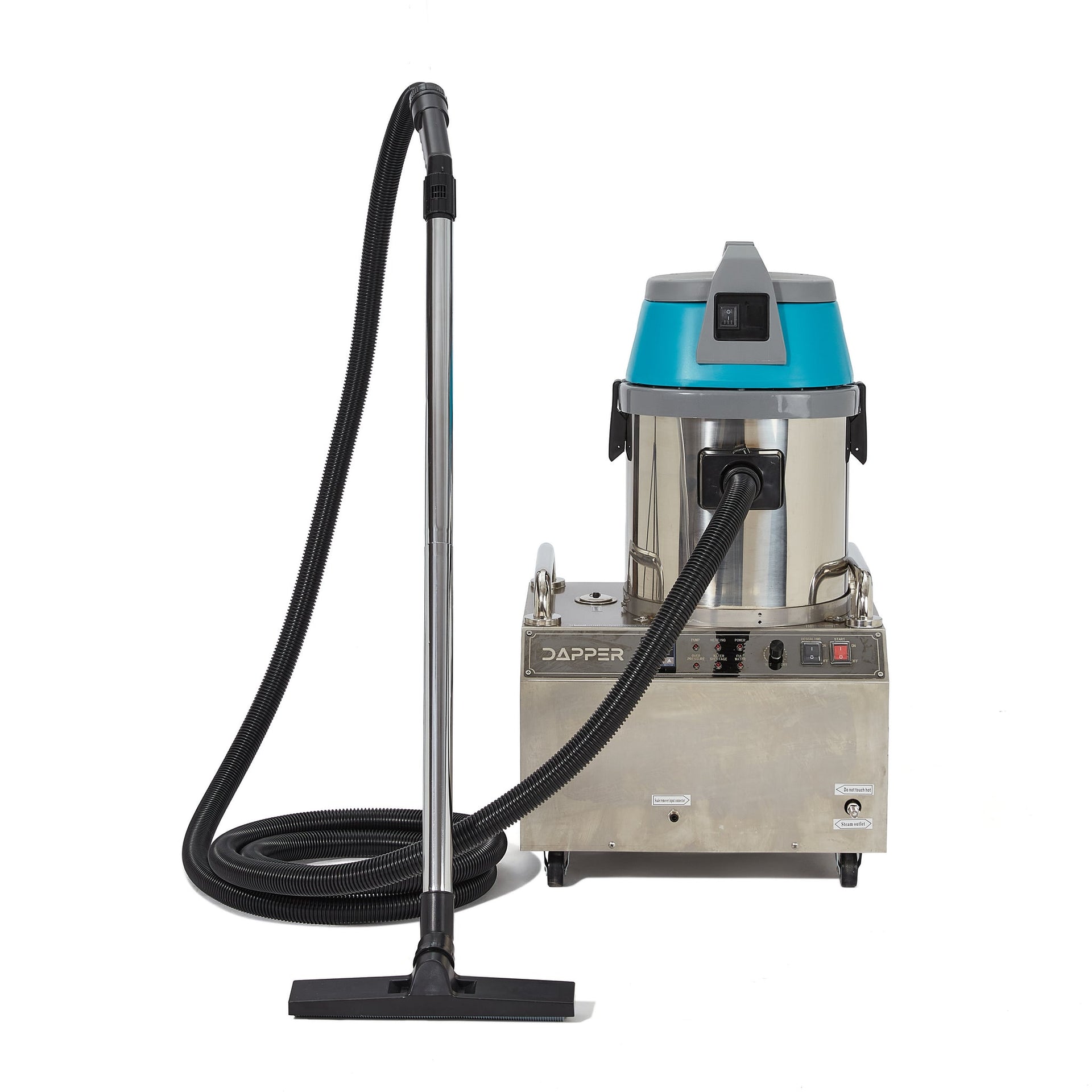 Dapper Supply Commercial Steam Cleaner with Wet/Dry Vacuum 2 Gal. Tank New