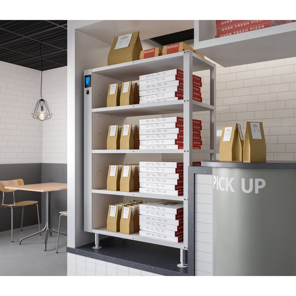 Five-Shelve Commercial Take Out Warmer Cabinet with Touch Screen in Stainless-Steel, UL and NSF Listed