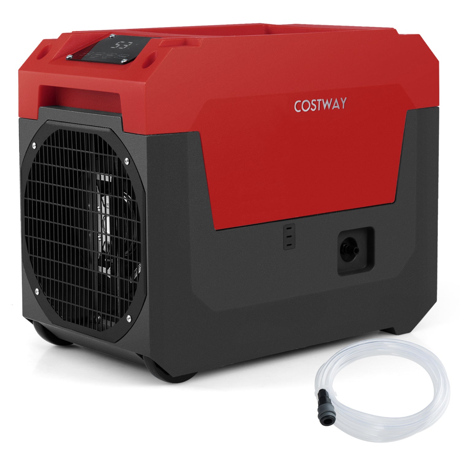 Costway 140 Pint Commercial Dehumidifier with Pump Drain Hose 14414787 New